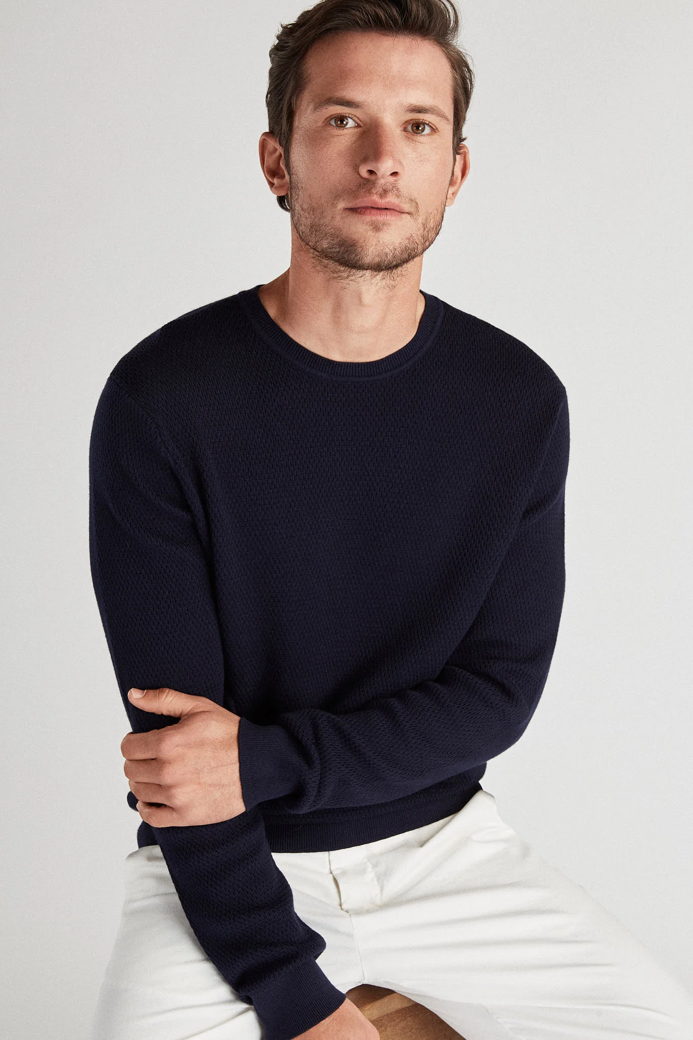 Men's Casual Knitted Sweater - Image 4