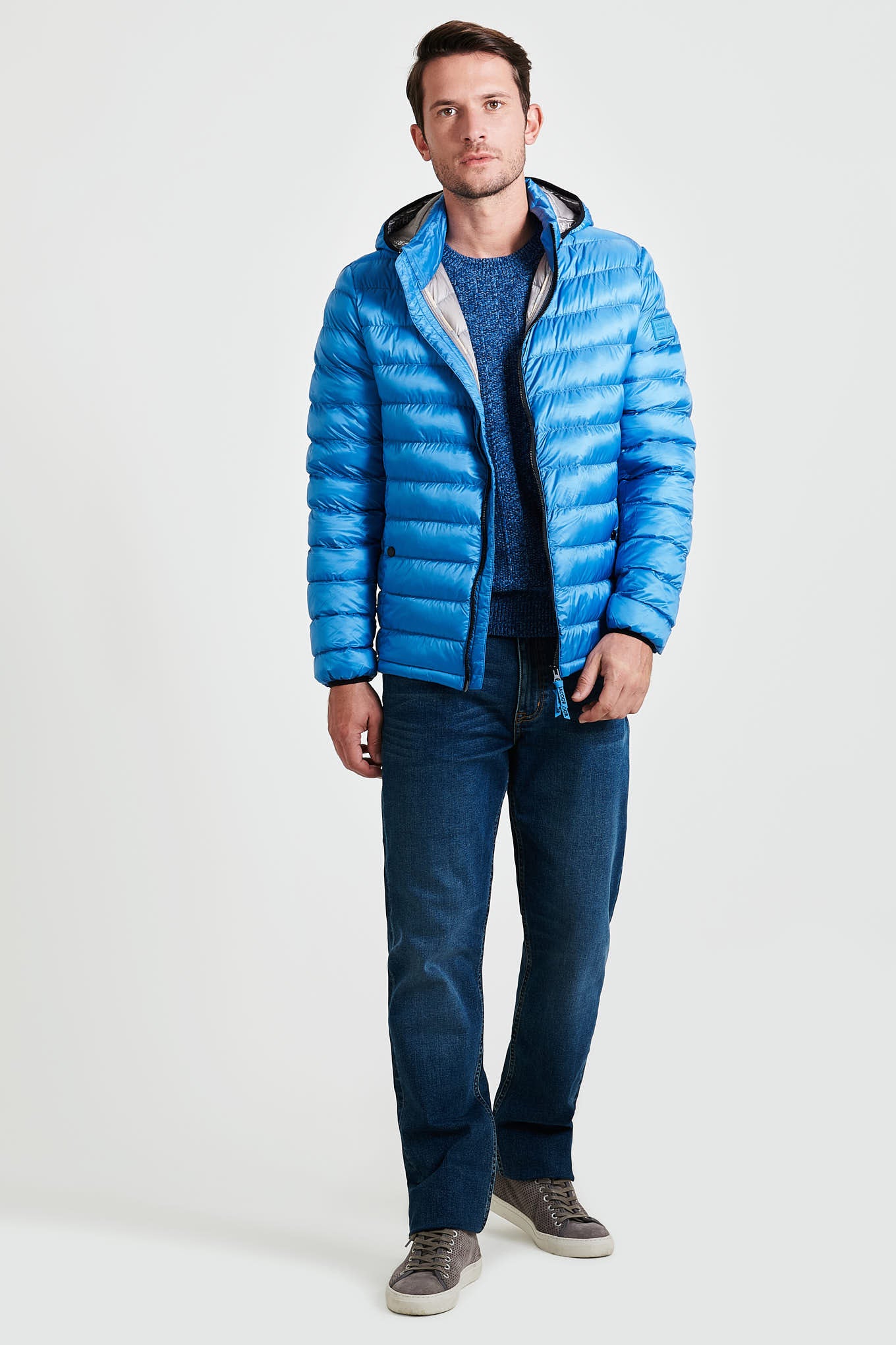 Men's Casual Puffer Jacket - Image 22