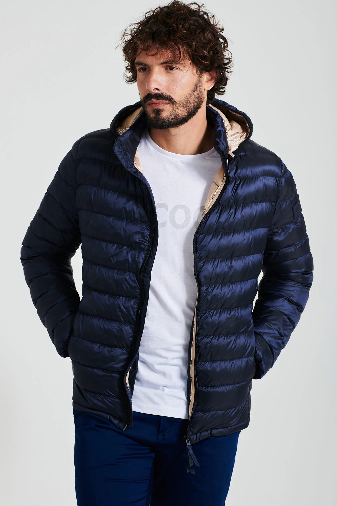 Men's Casual Puffer Jacket - Image 3