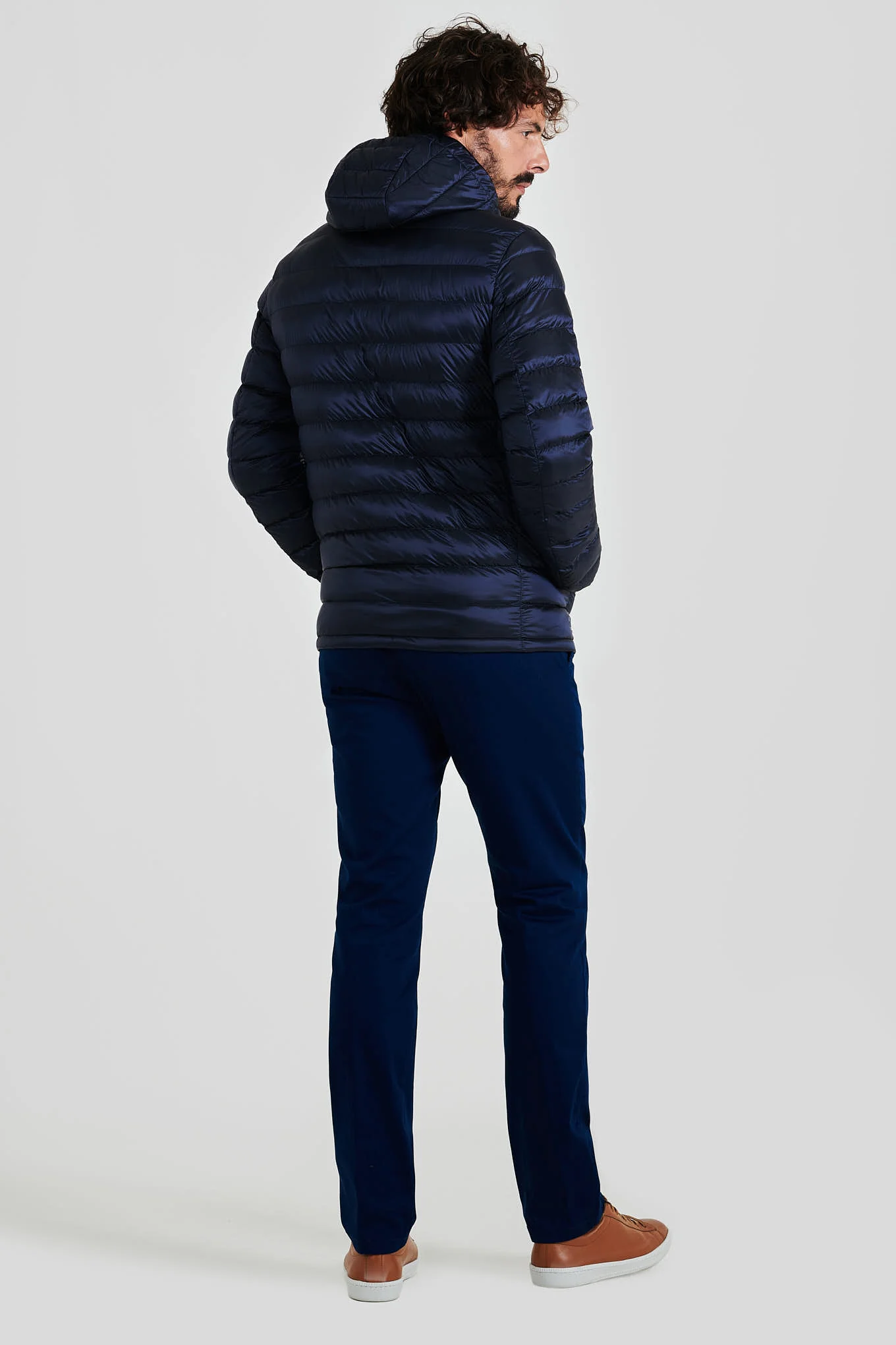 Men's Casual Puffer Jacket - Image 7