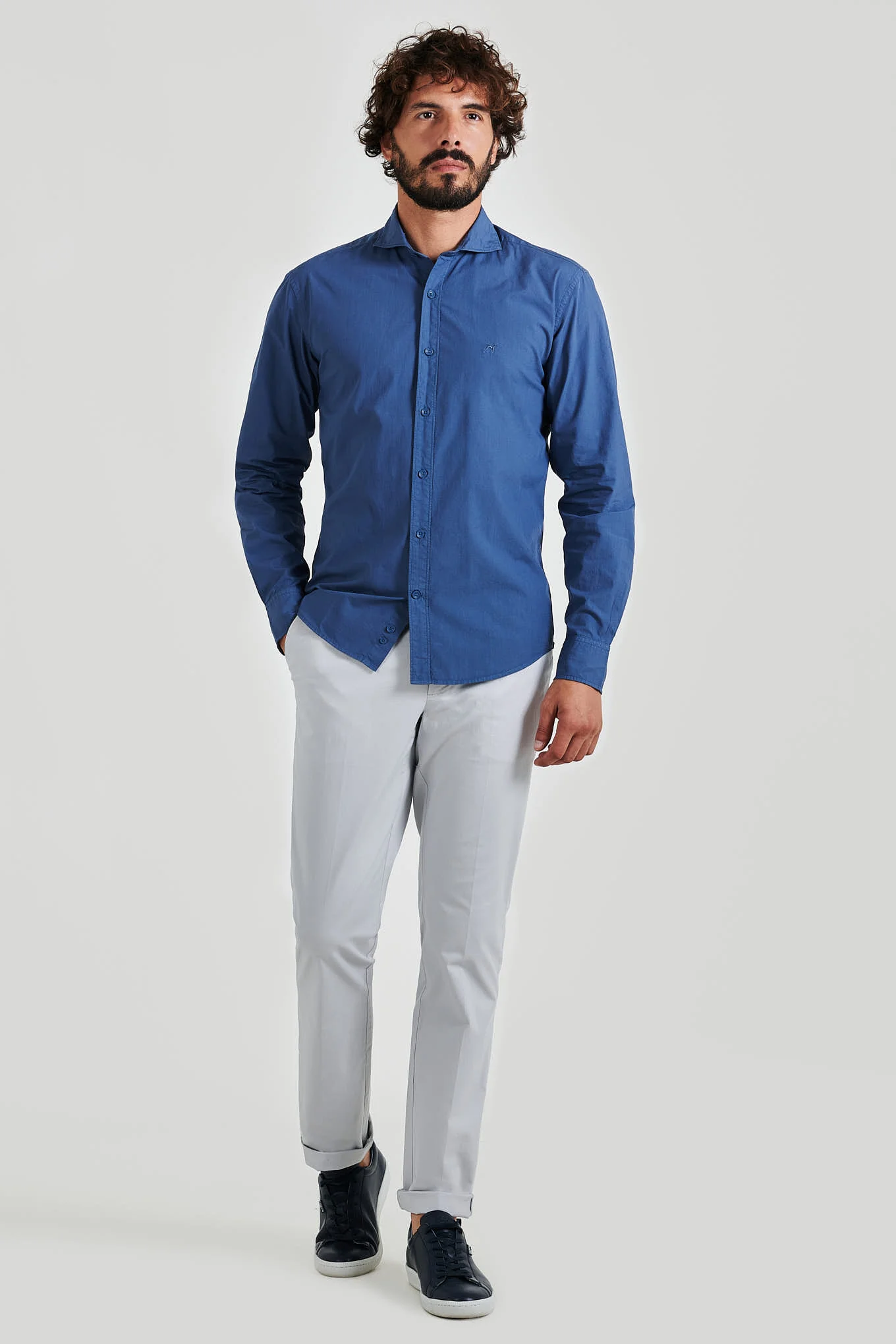 Men's Casual Regular Chino Trousers - Image 21
