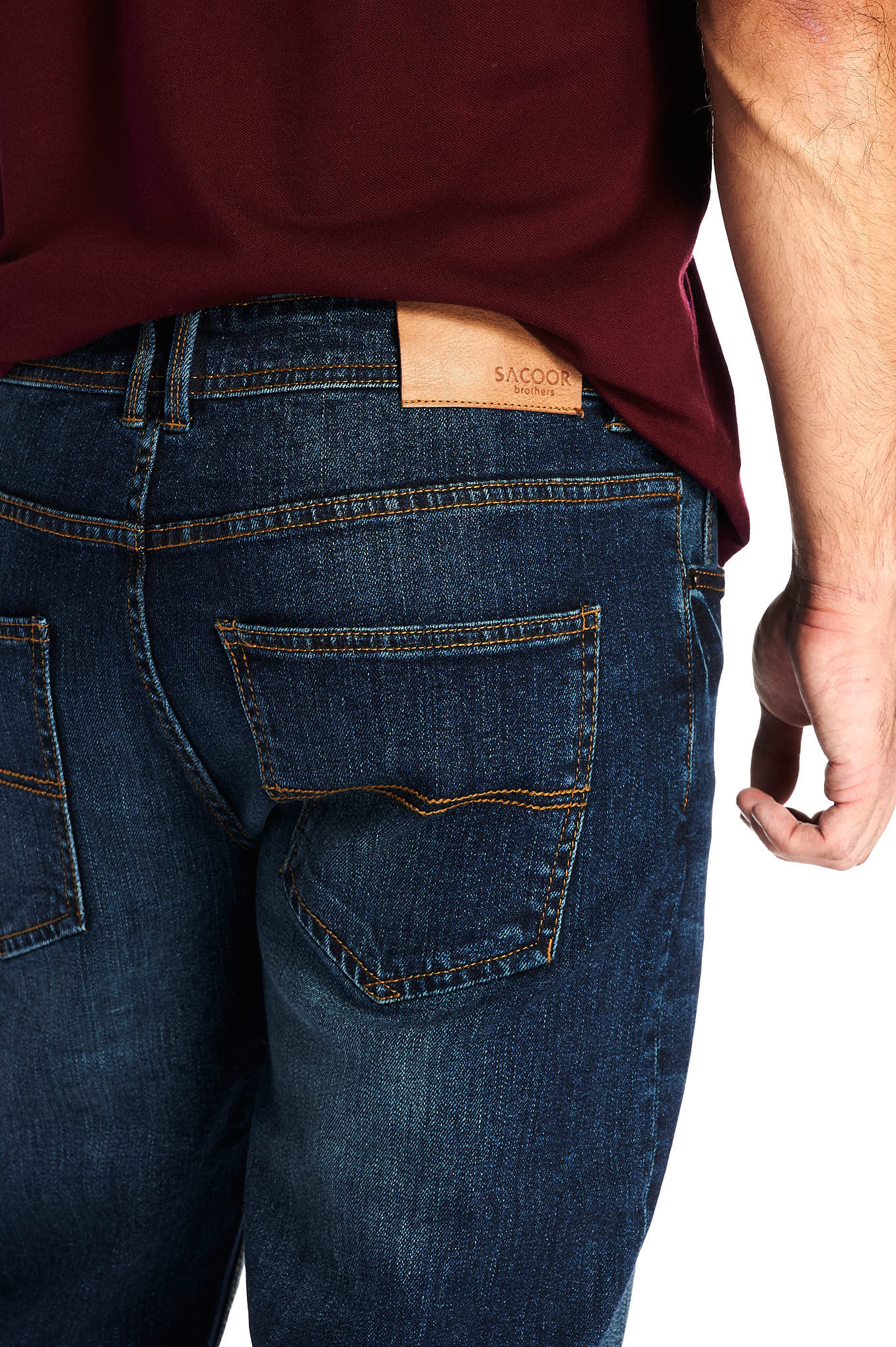 Men's Casual Regular Fit Jeans - Image 6