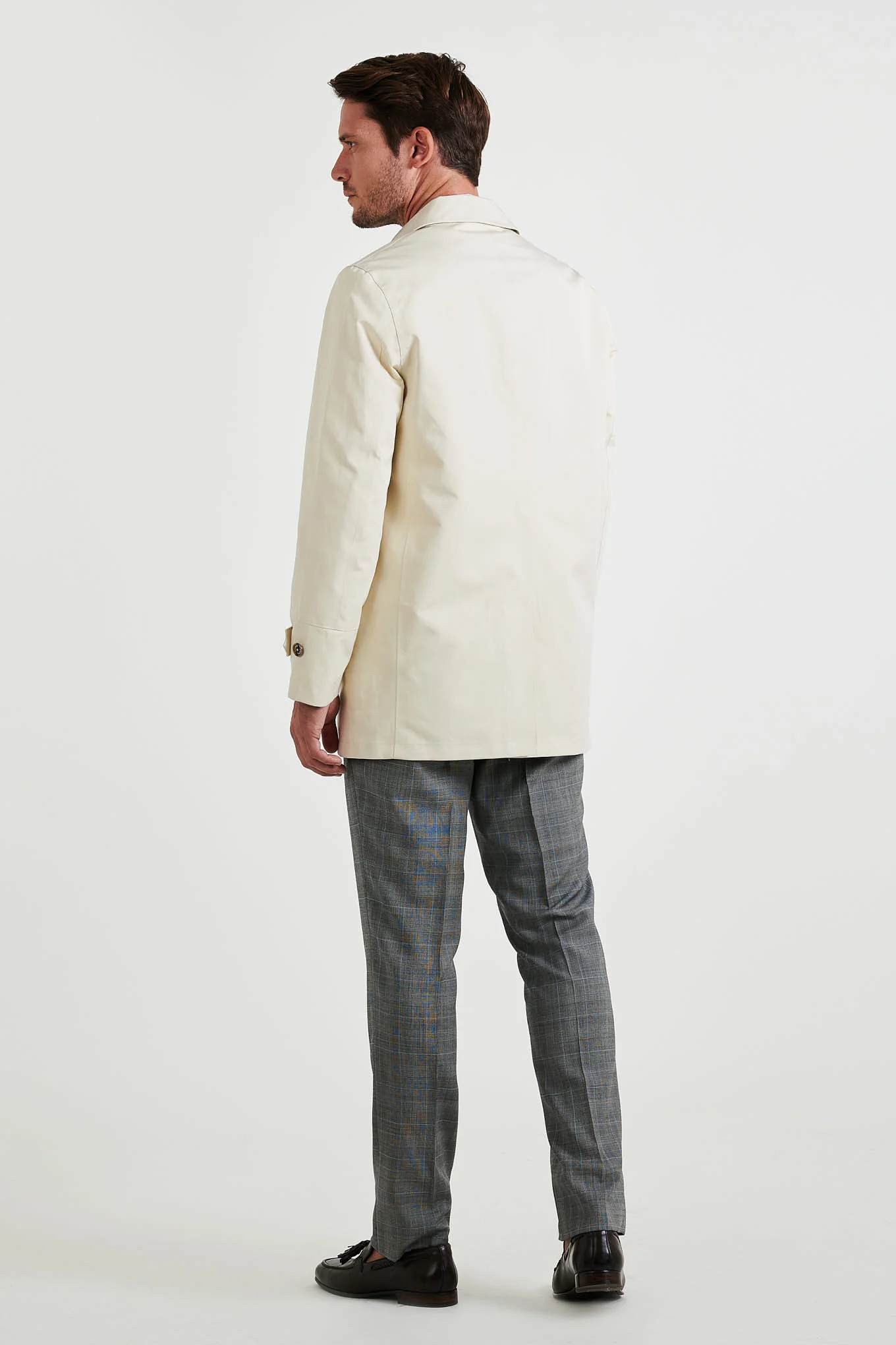 Men's Casual Regular Raincoat - Image 5