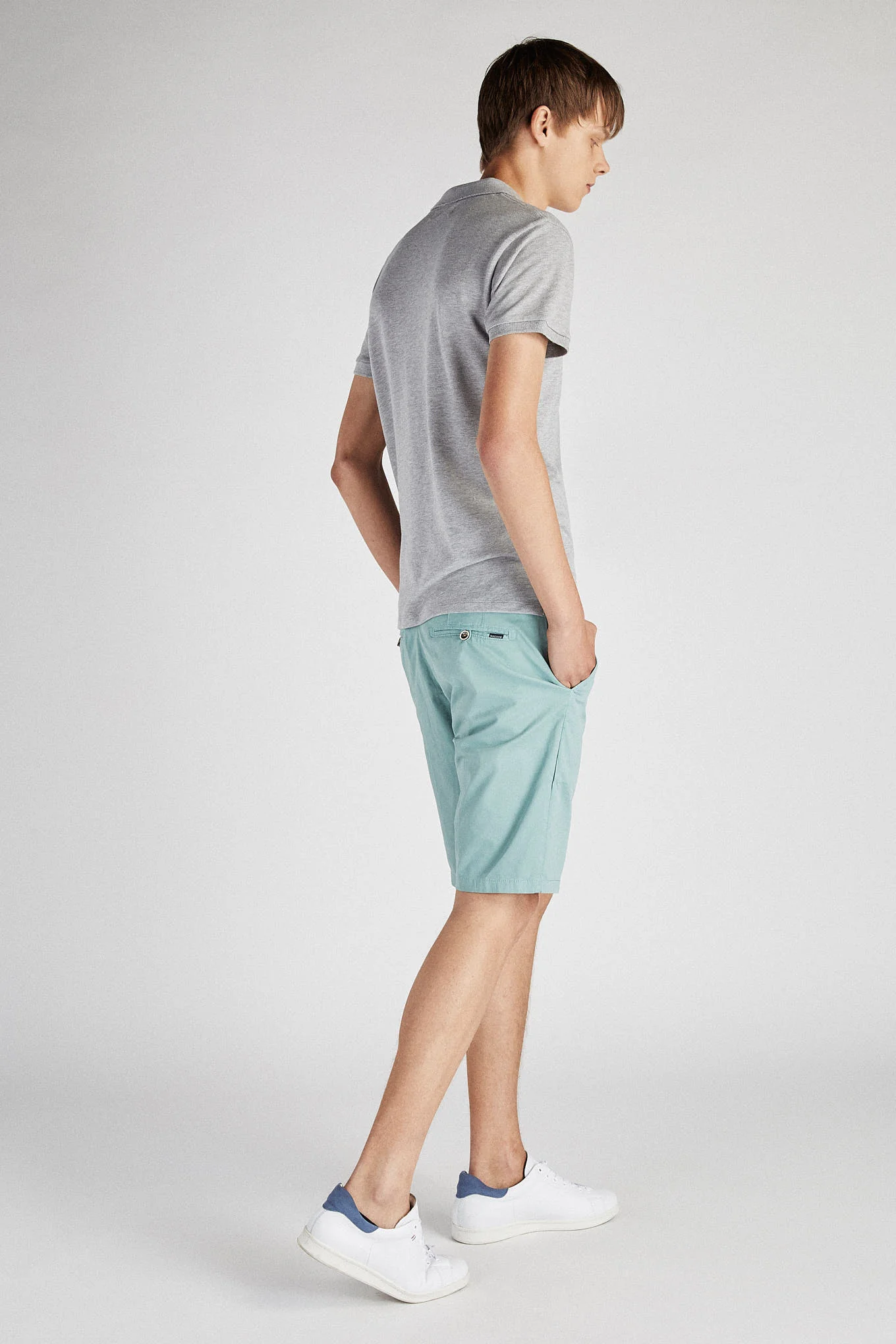Men's Casual Slim Fit Bermuda Shorts - Image 27