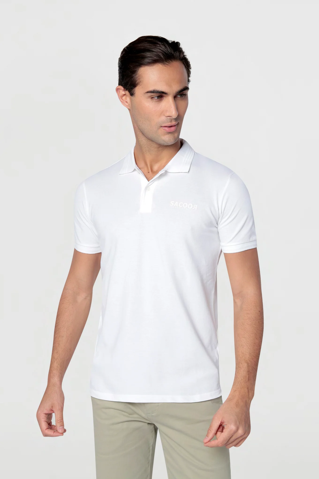 Men's Casual Slim Fit Piqué Polo - Image 14
