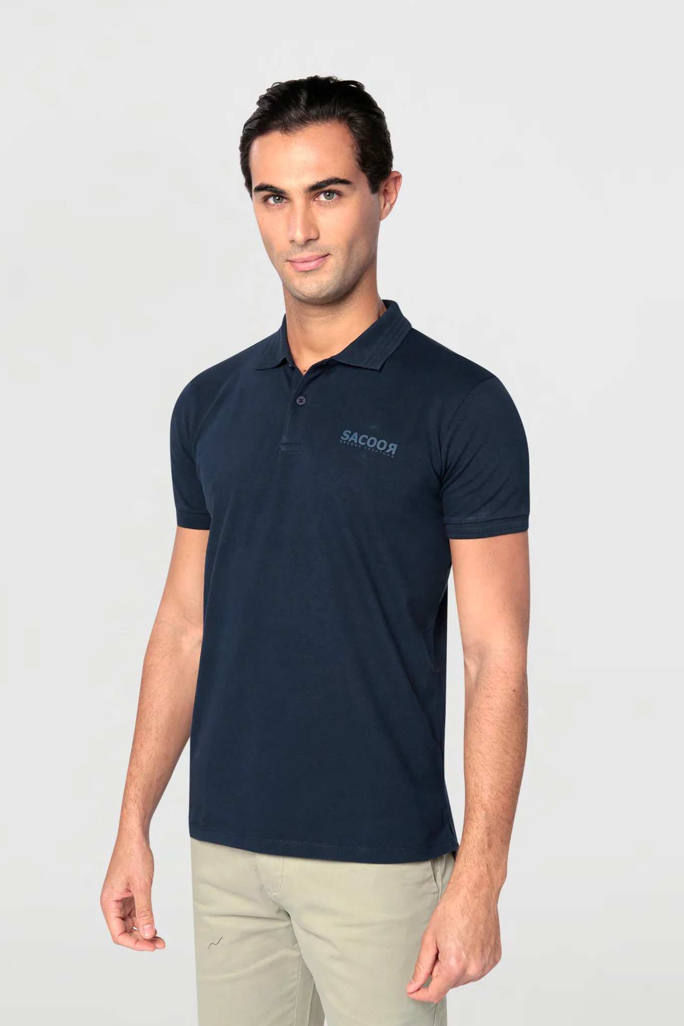 Men's Casual Slim Fit Piqué Polo - Image 5