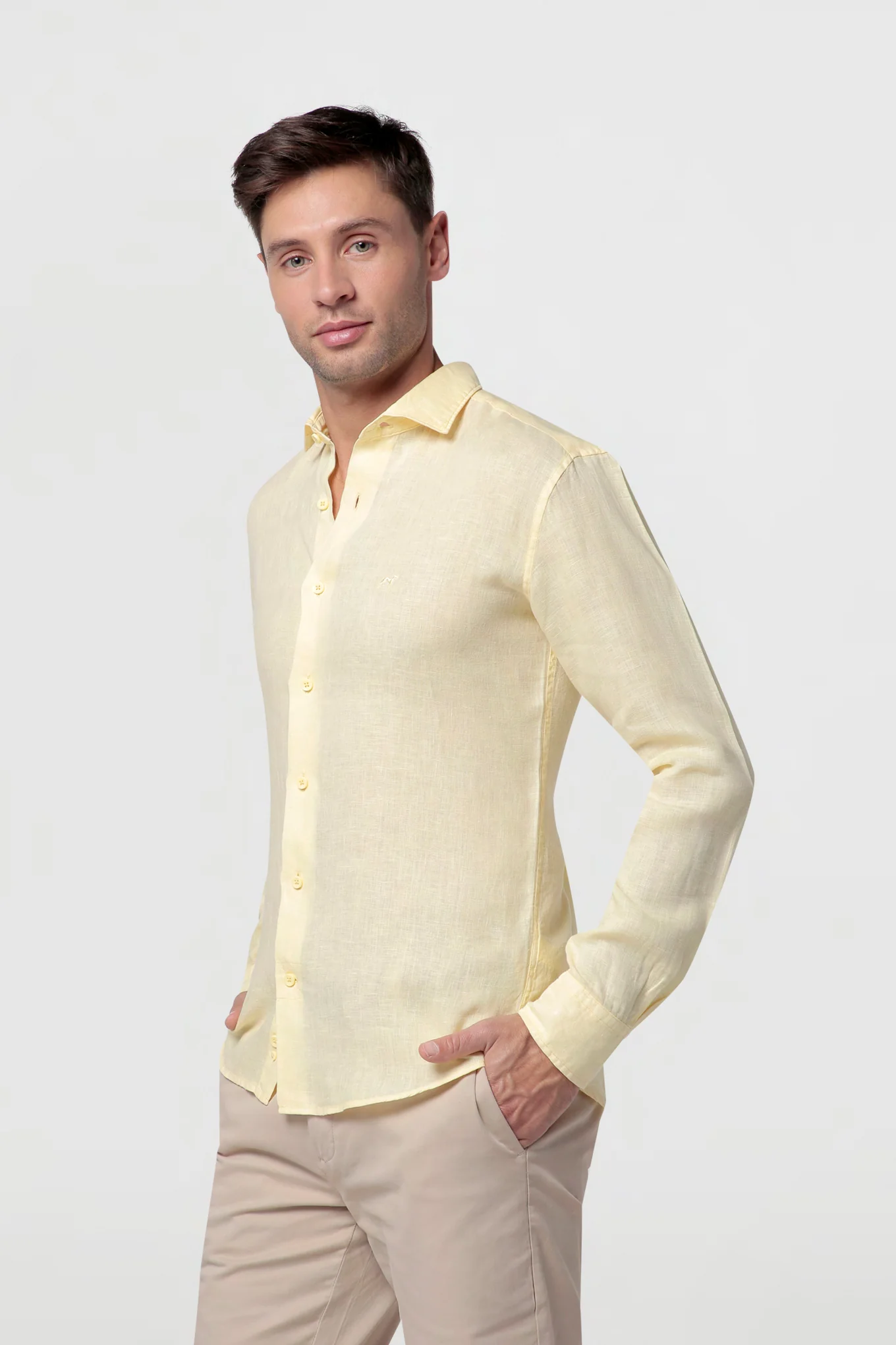 Men's Casual Slim Fit Shirt - Image 28