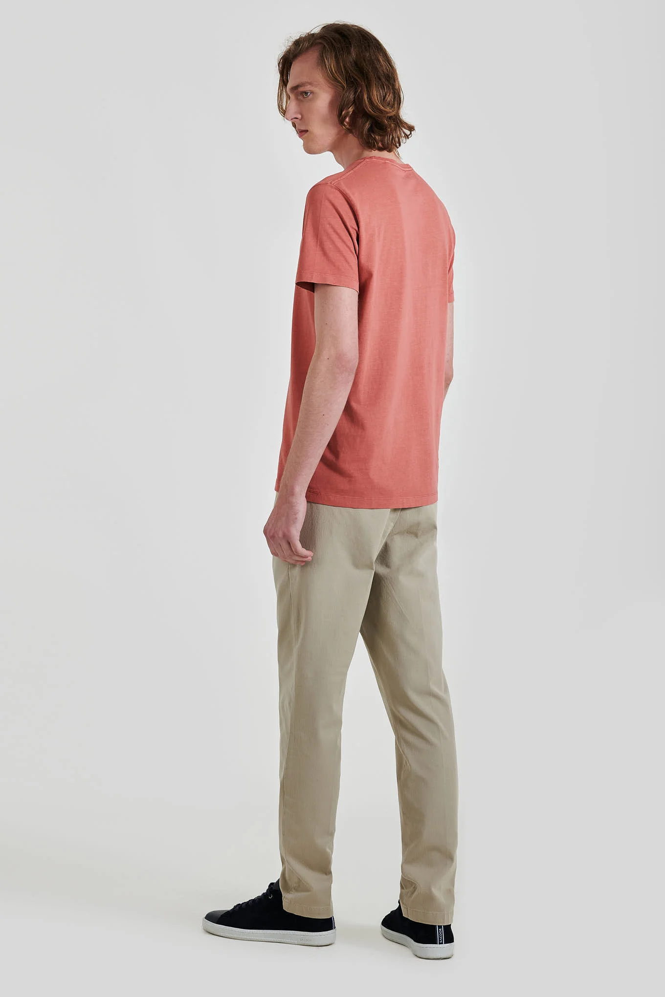 Men's Casual Slim Fit Travel Chino Trousers - Image 2