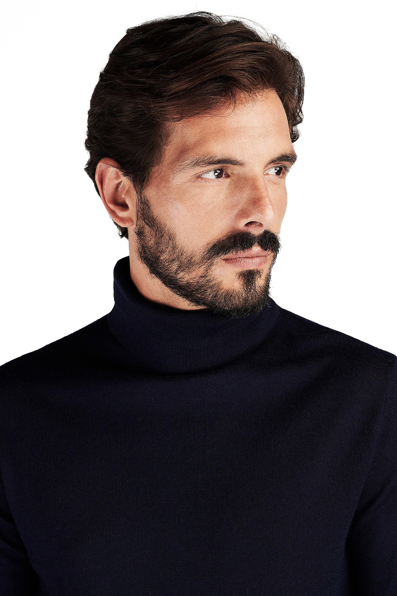Men's Casual Sweater Regular Fit Roll-neck - Image 11