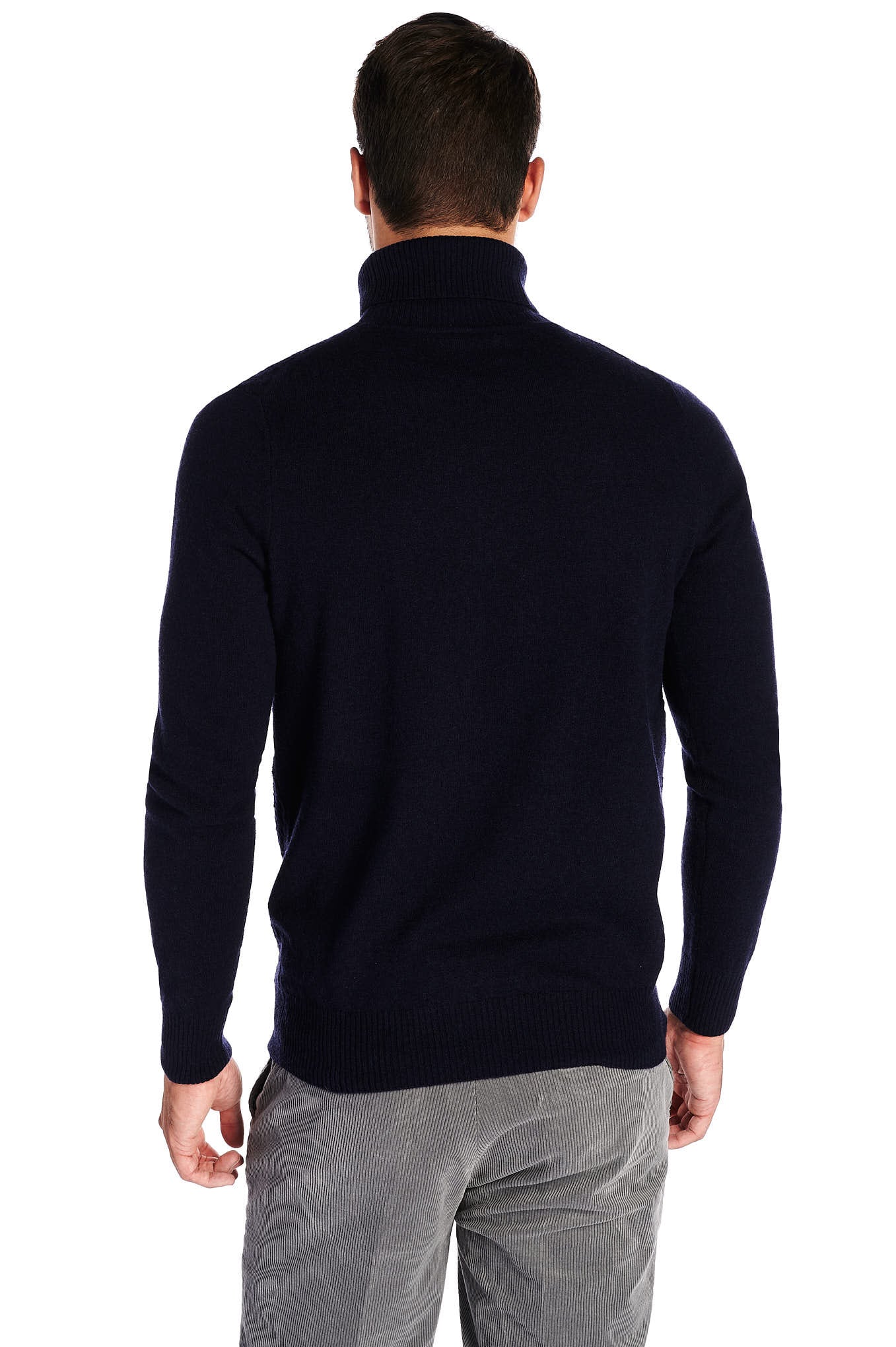 Men's Casual Sweater Regular Fit Roll-neck - Image 4
