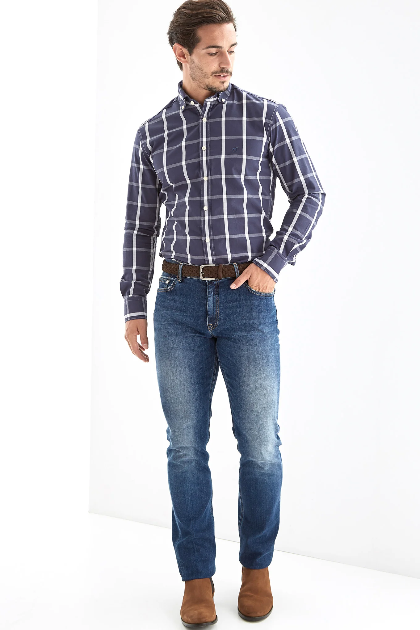 Men's Check Casual Shirt