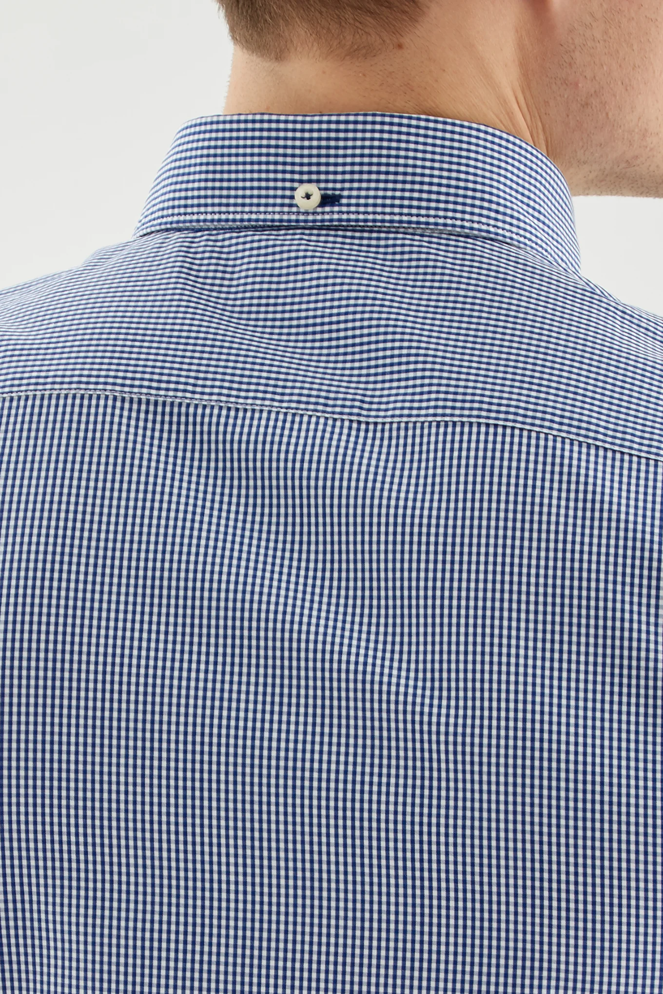 Men's Check Slim Fit Sports Shirt - Image 5