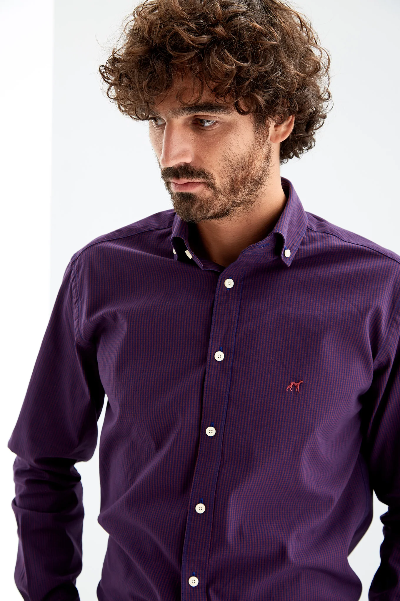 Men's Checked Casual Shirt - Image 4
