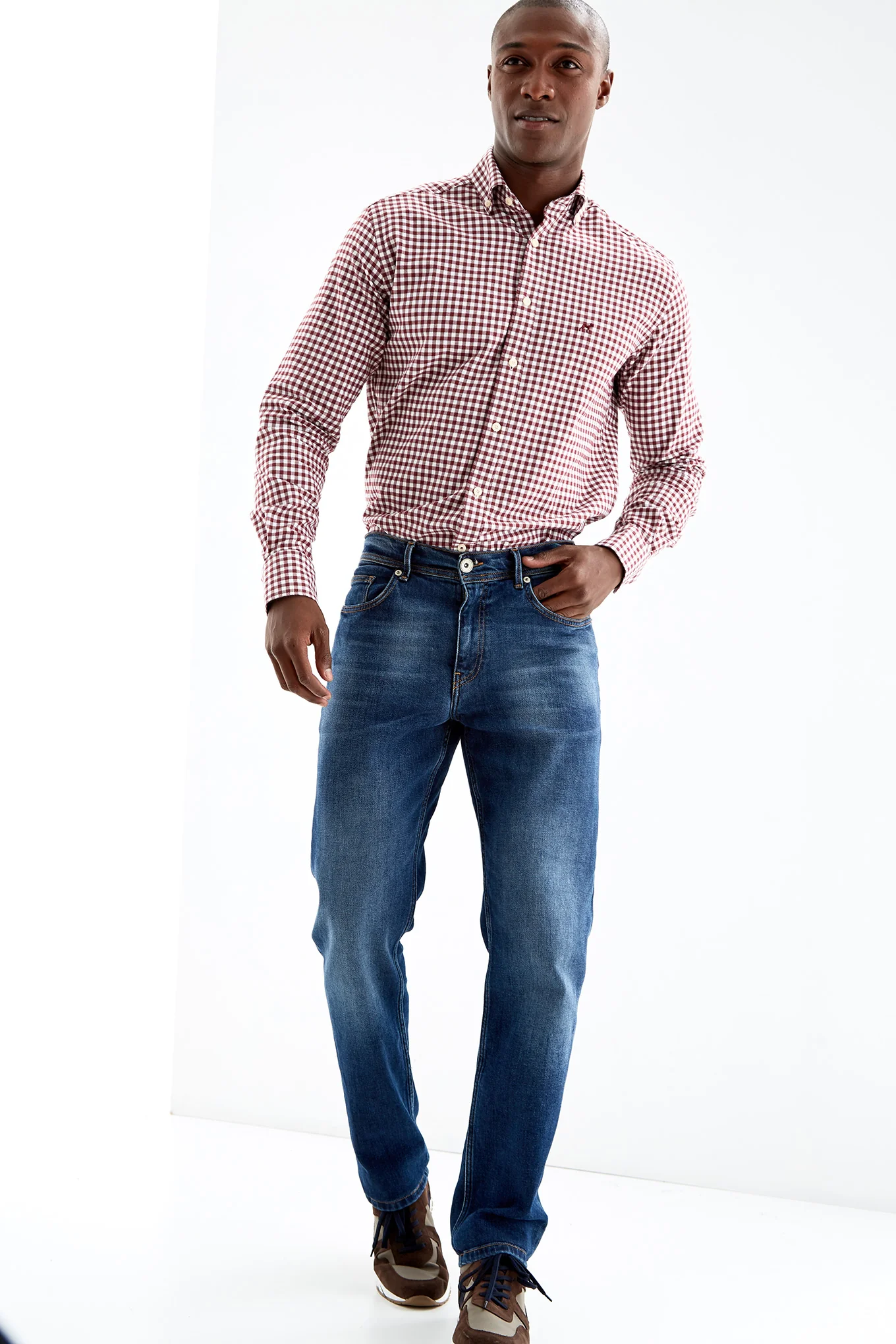 Men's Checked Casual Shirt