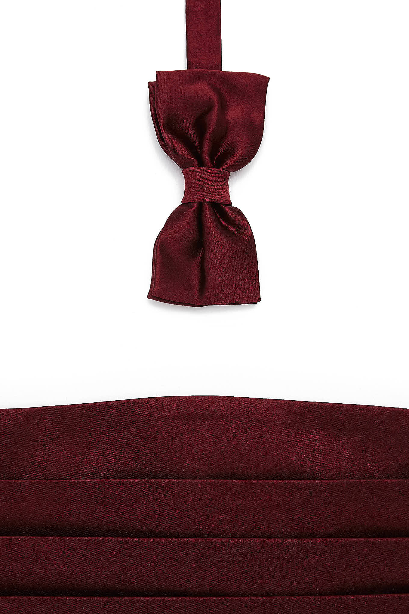 Men's Classic Cummerbund and Bow Tie Set for Smoking Jacket - Image 2
