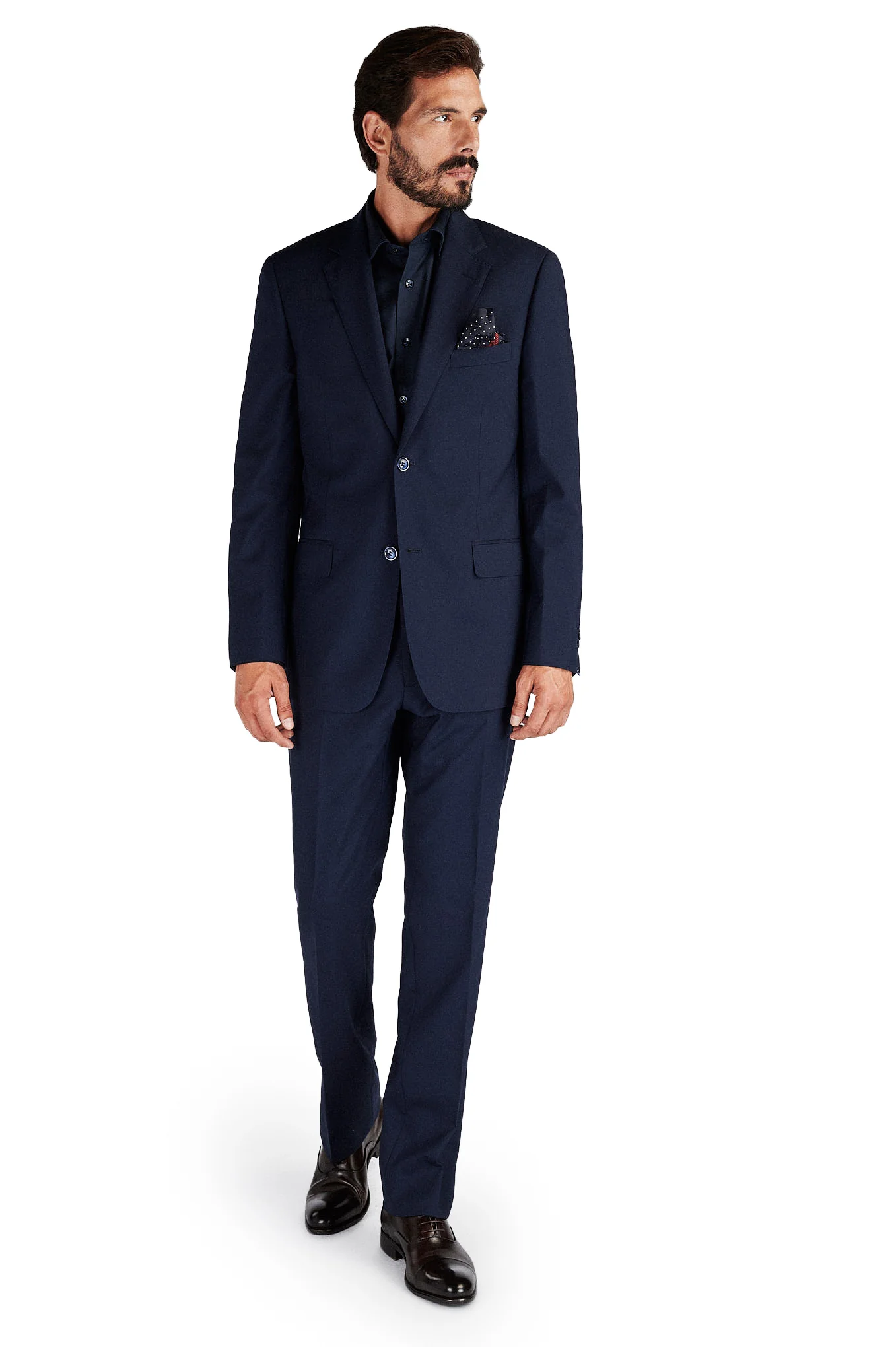 Men's Classic Regular Fit Plain Suit