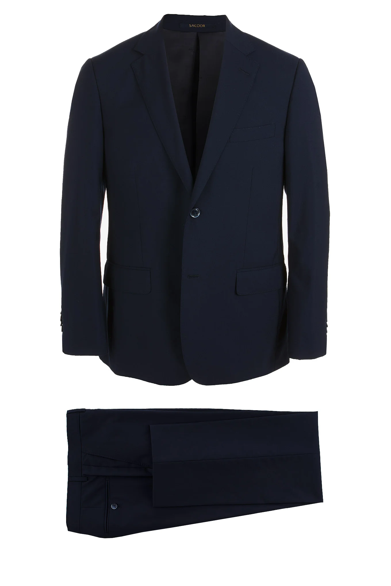 Men's Classic Regular Fit Plain Suit - Image 3