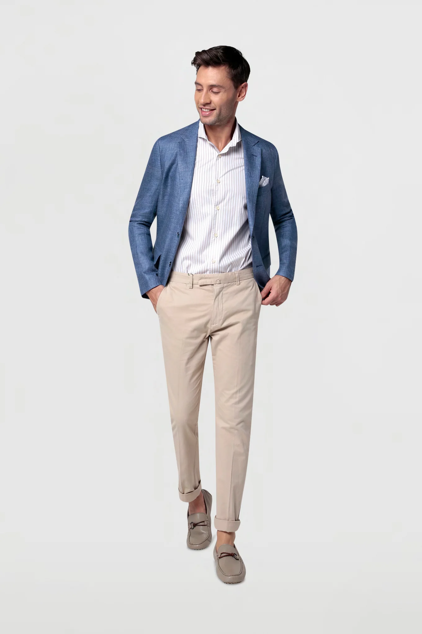 Men's Classic Slim Fit Blazer - Image 3