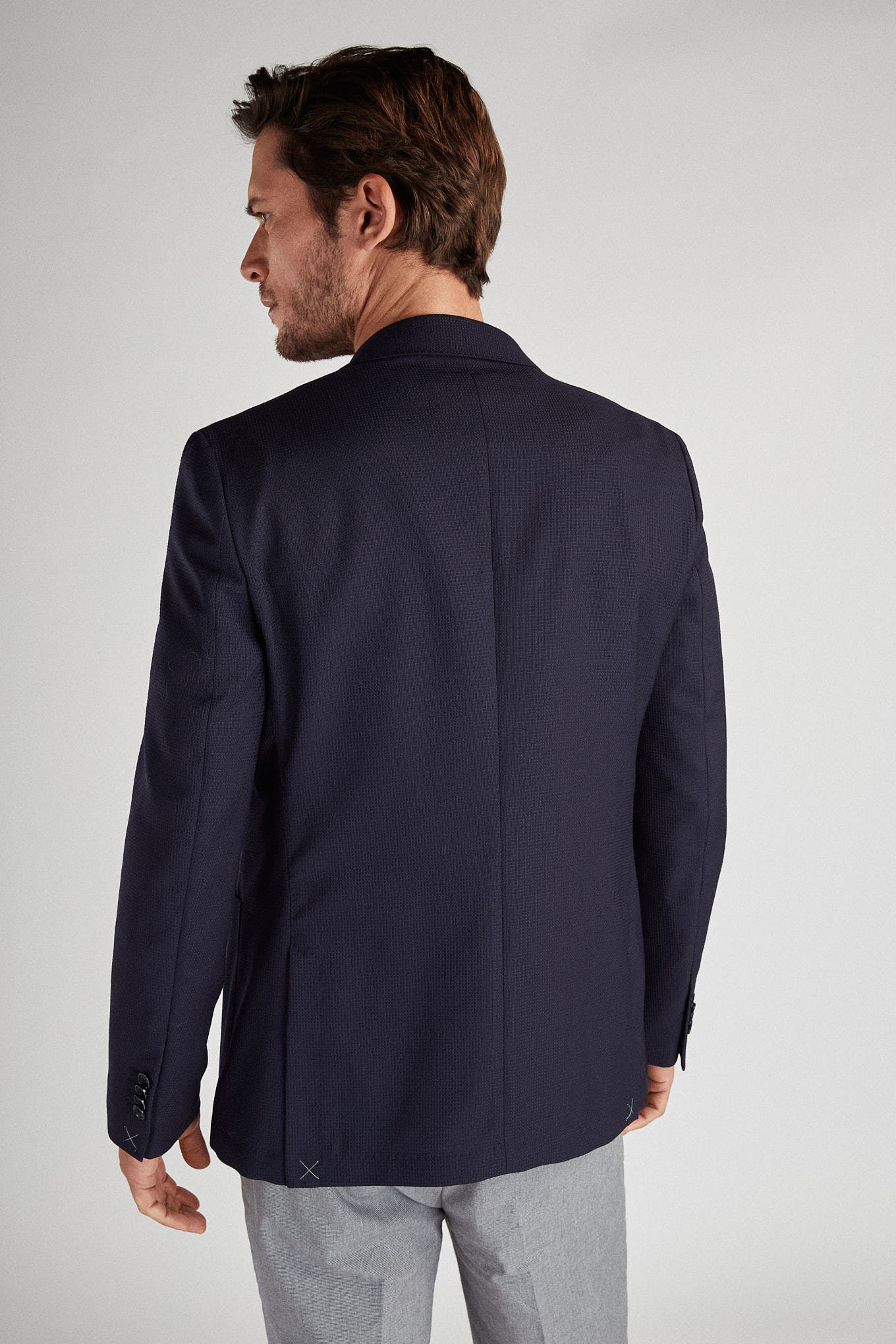 Men's Classic Slim Fit Blazer, Made in Portugal - Image 4