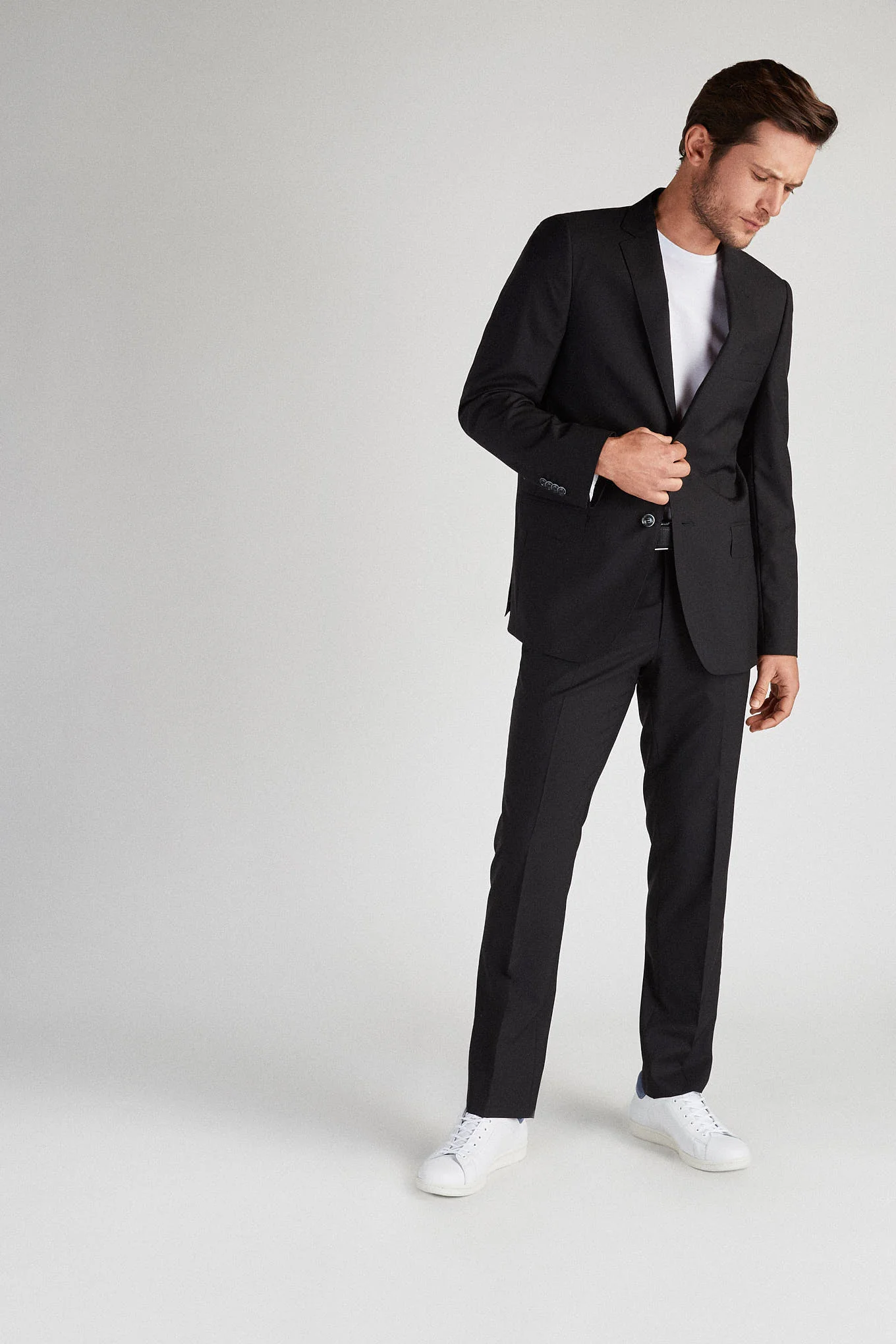 Men's Classic Slim Fit Plain Suit