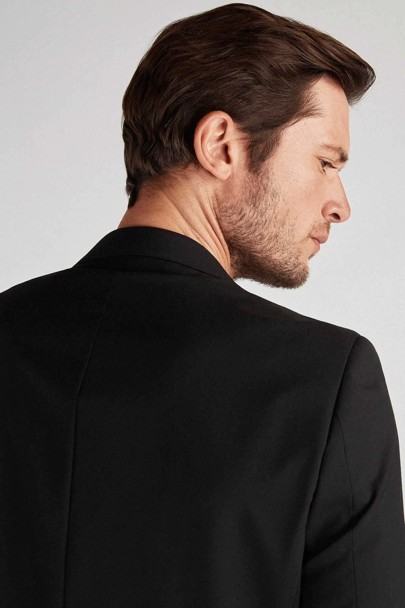 Men's Classic Slim Fit Plain Suit - Image 2
