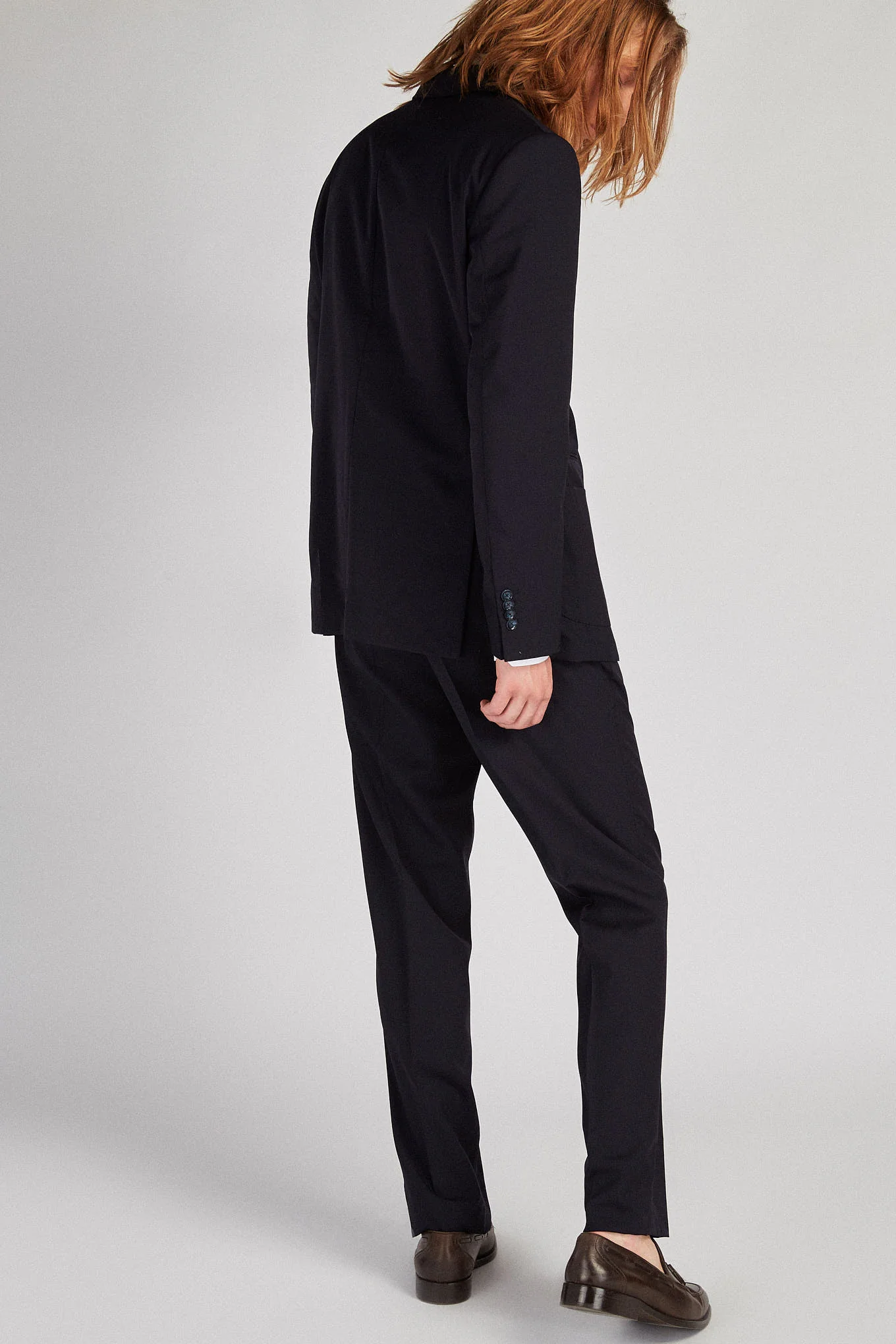 Men's Classic Slim Fit Plain Suit - Image 2