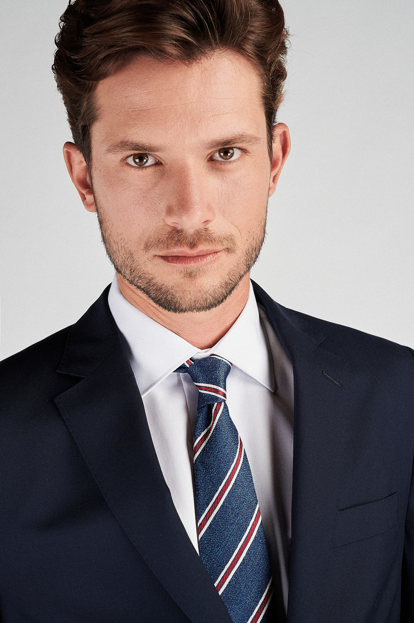 Men's Classic Slim Fit plain Suit - Image 8