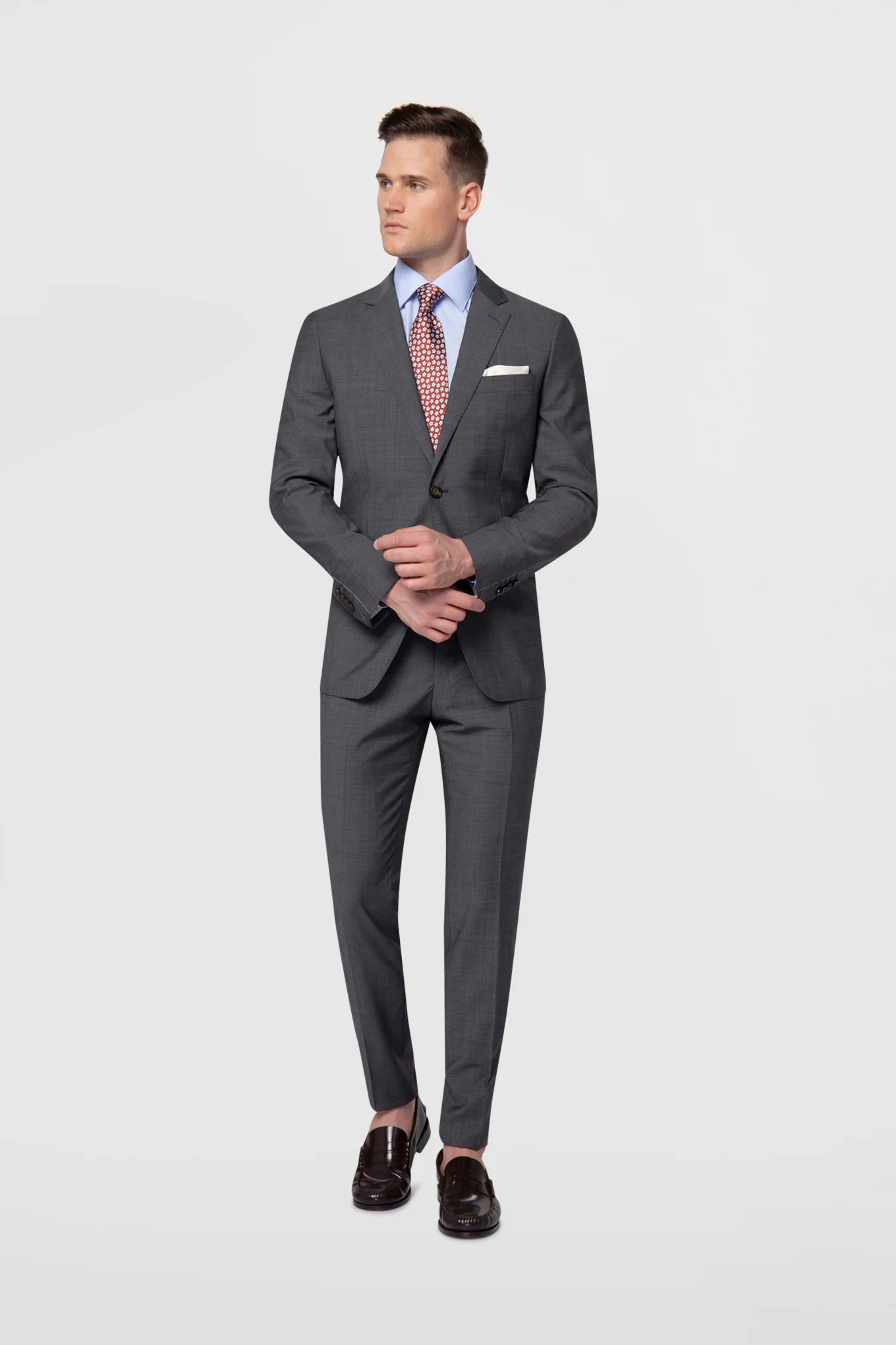 Men's Classic Slim Fit Prestige Collection Suit - Image 2