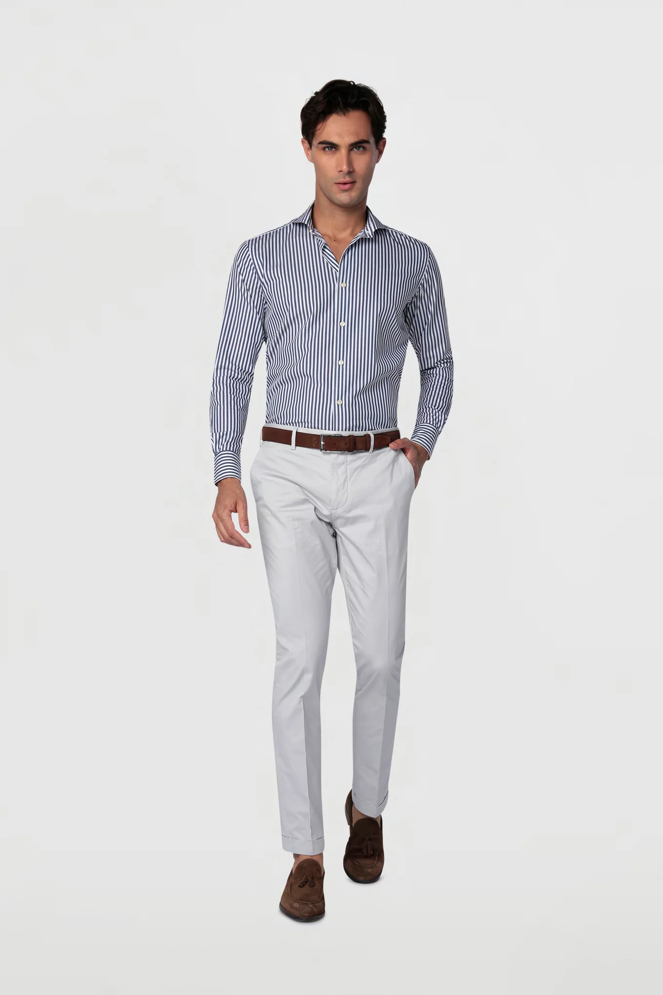 Men's Classic Slim Fit Shirt - Image 2