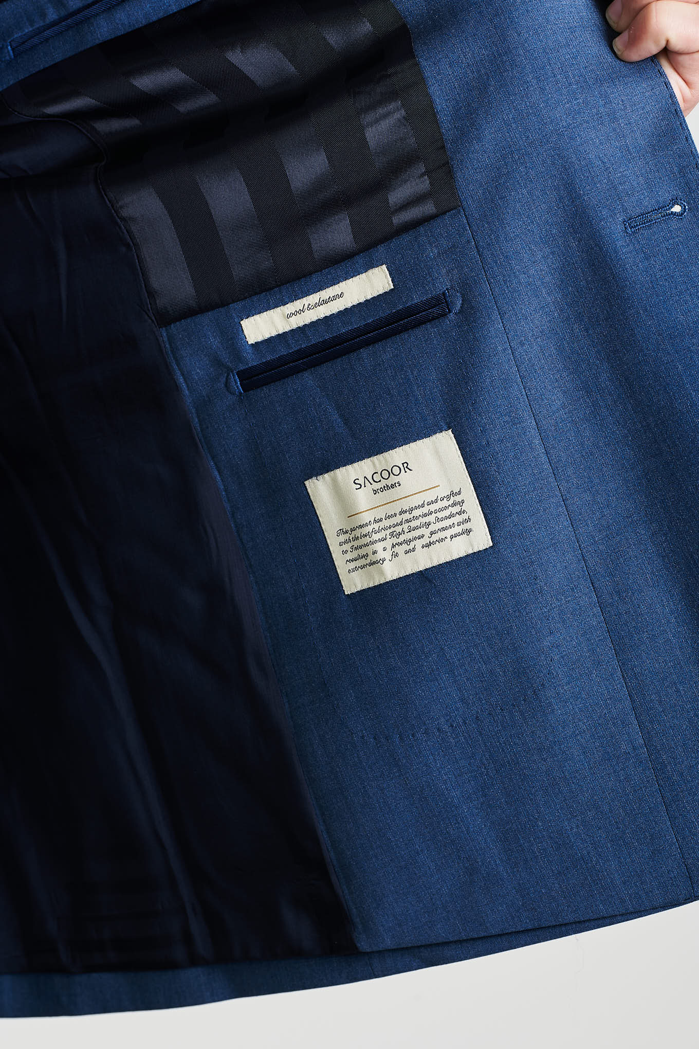 Men's Classic Slim Fit Suit - Image 7