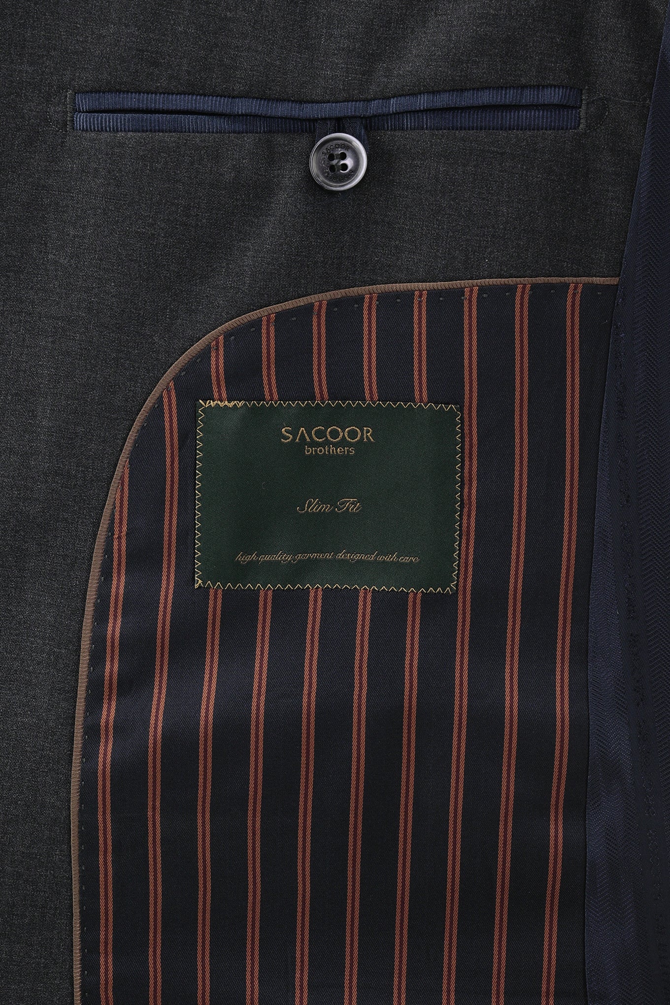 Men's Classic Slim Fit Suit - Image 4