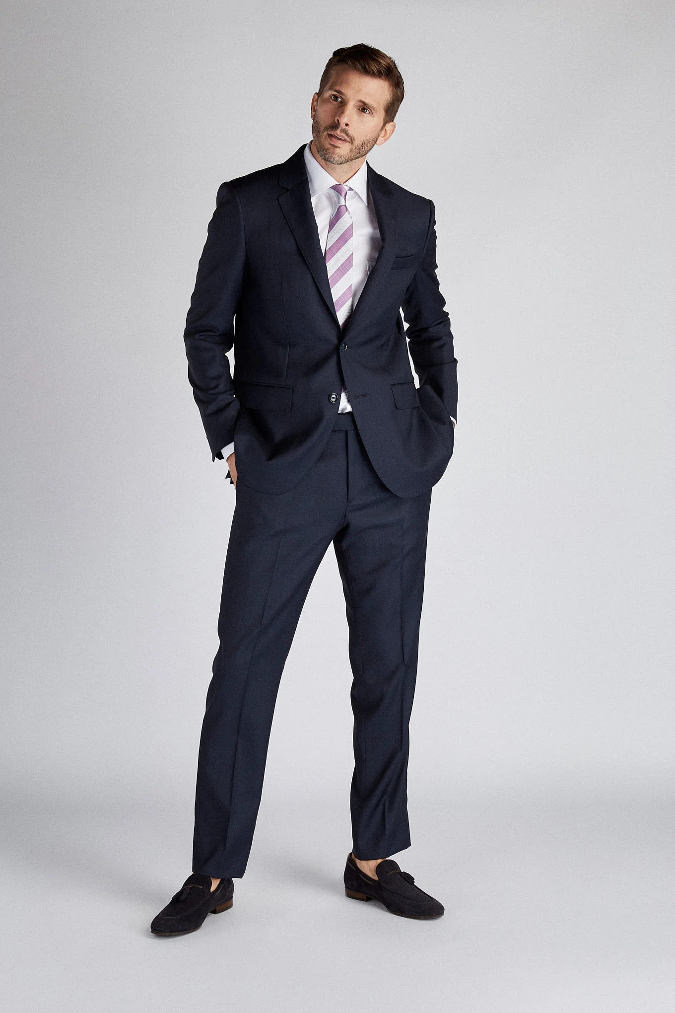 Men's Classic Slim Fit Suit Made In Portugal - Image 4