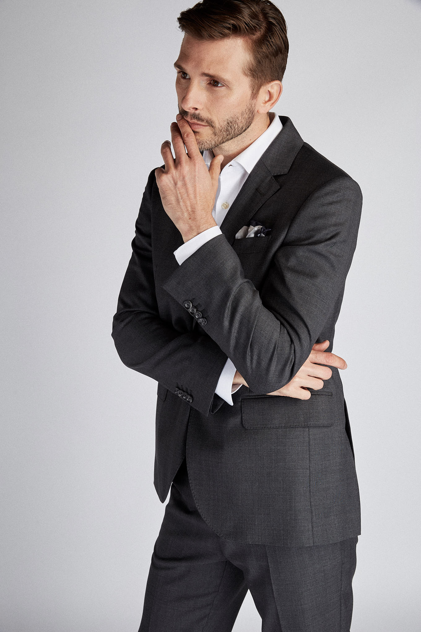 Men's Classic Slim Fit Suit Made In Portugal - Image 4