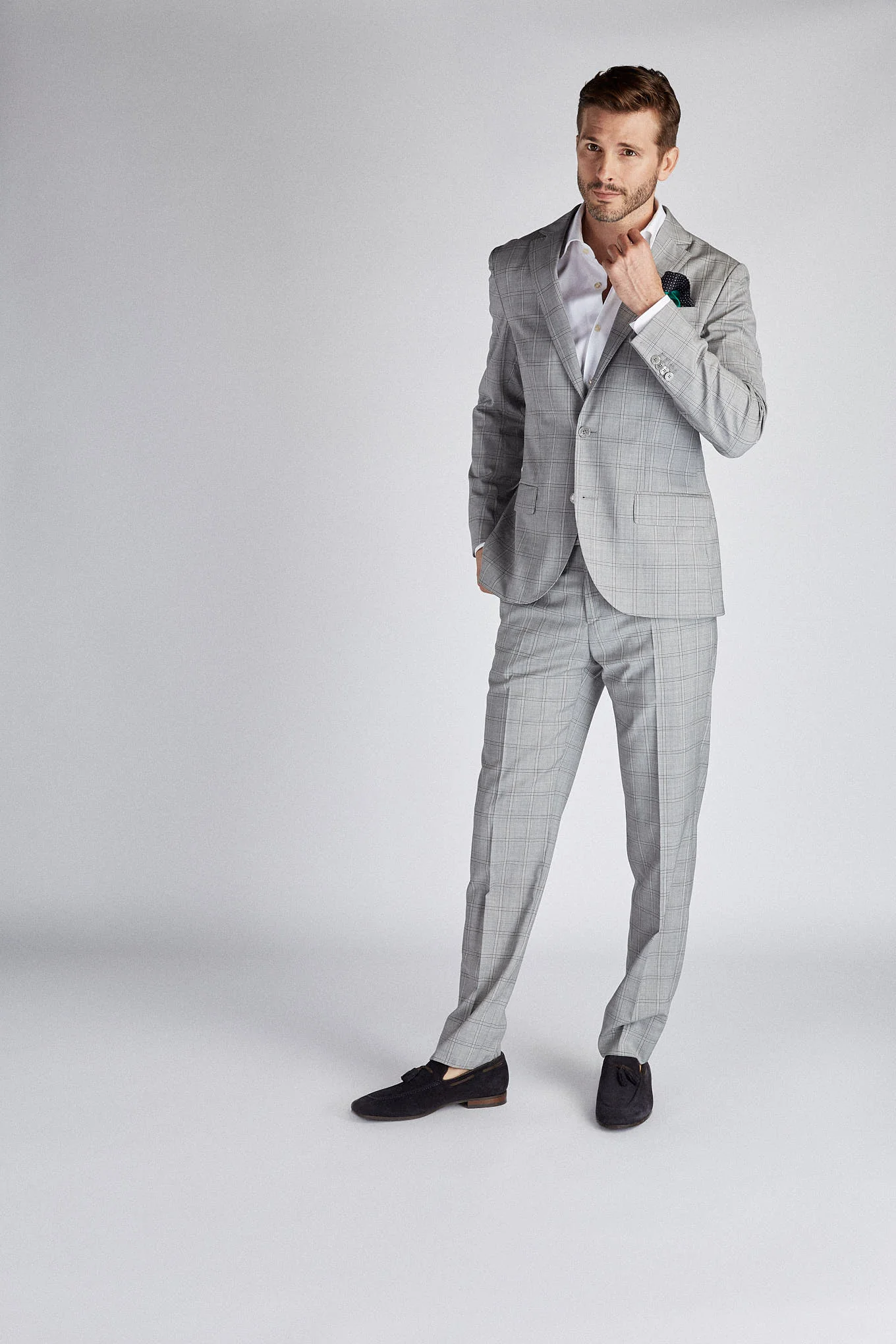 Men's Classic Slim Fit Suit Made In Portugal - Image 5