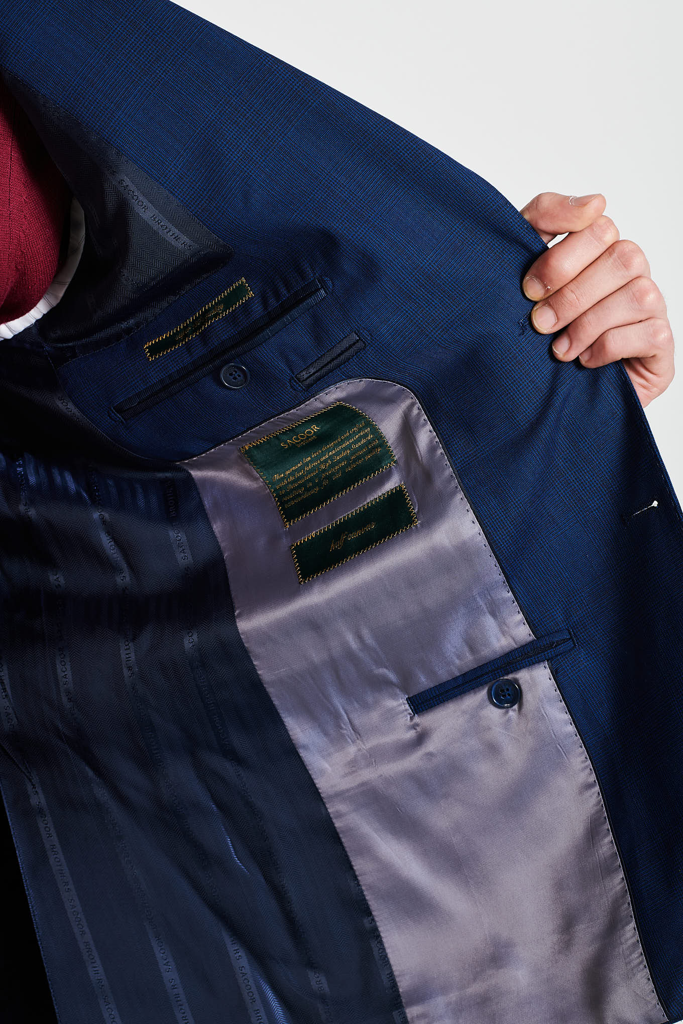 Men's Classic Slim Fit Super 130 Suit - Image 7