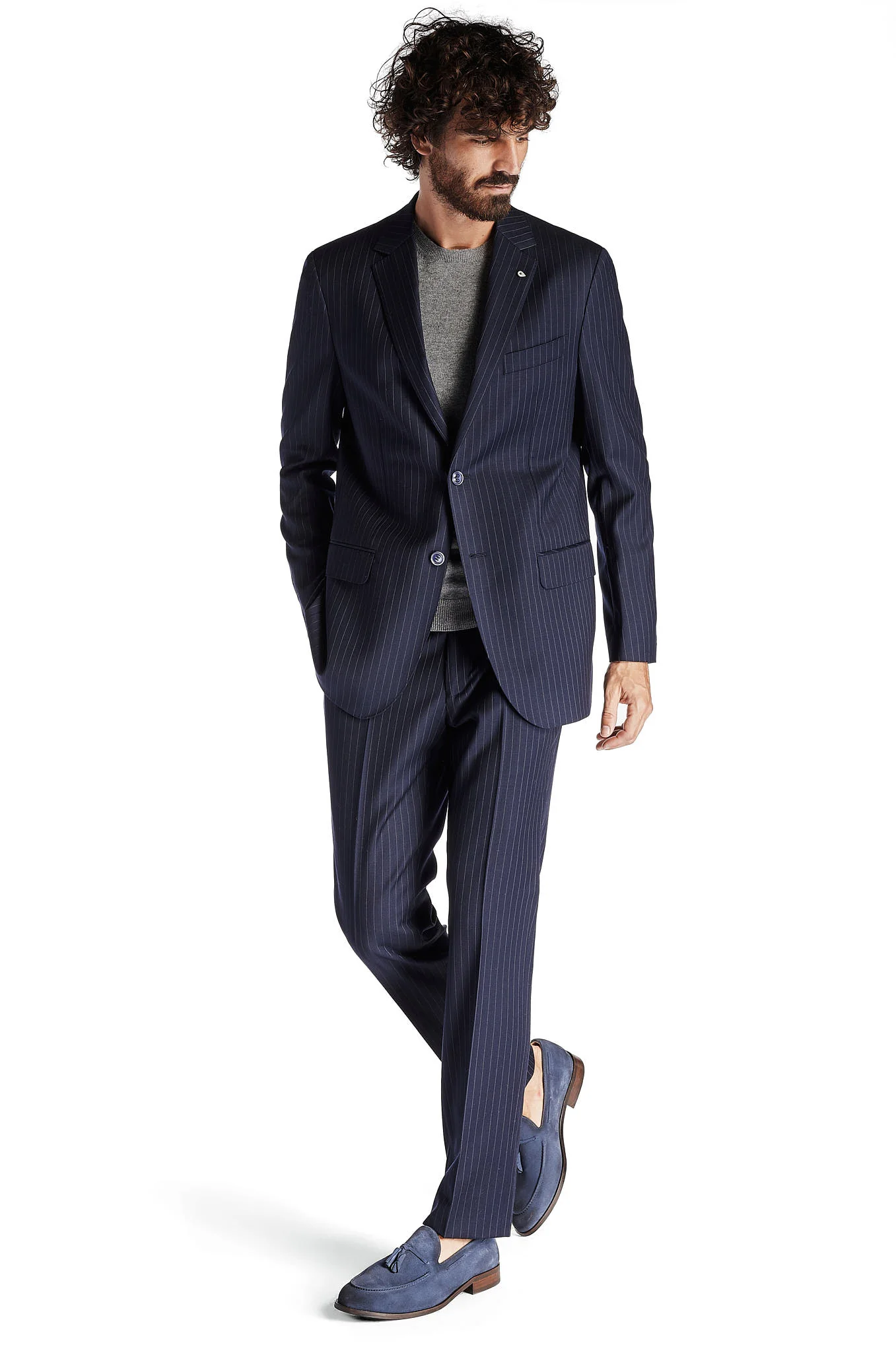 Men's Classic Slim Fit Travel Suit