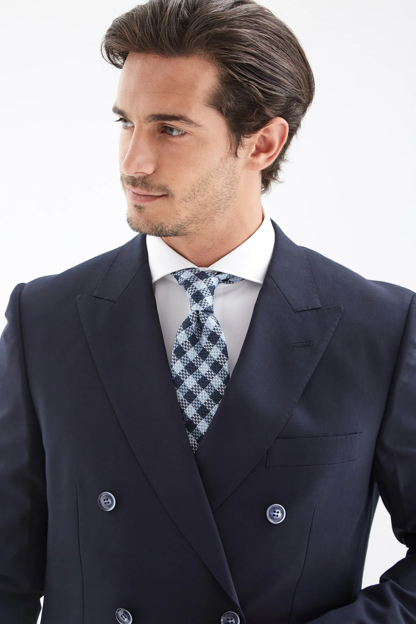 Men's Double-breasted Suit - Image 5