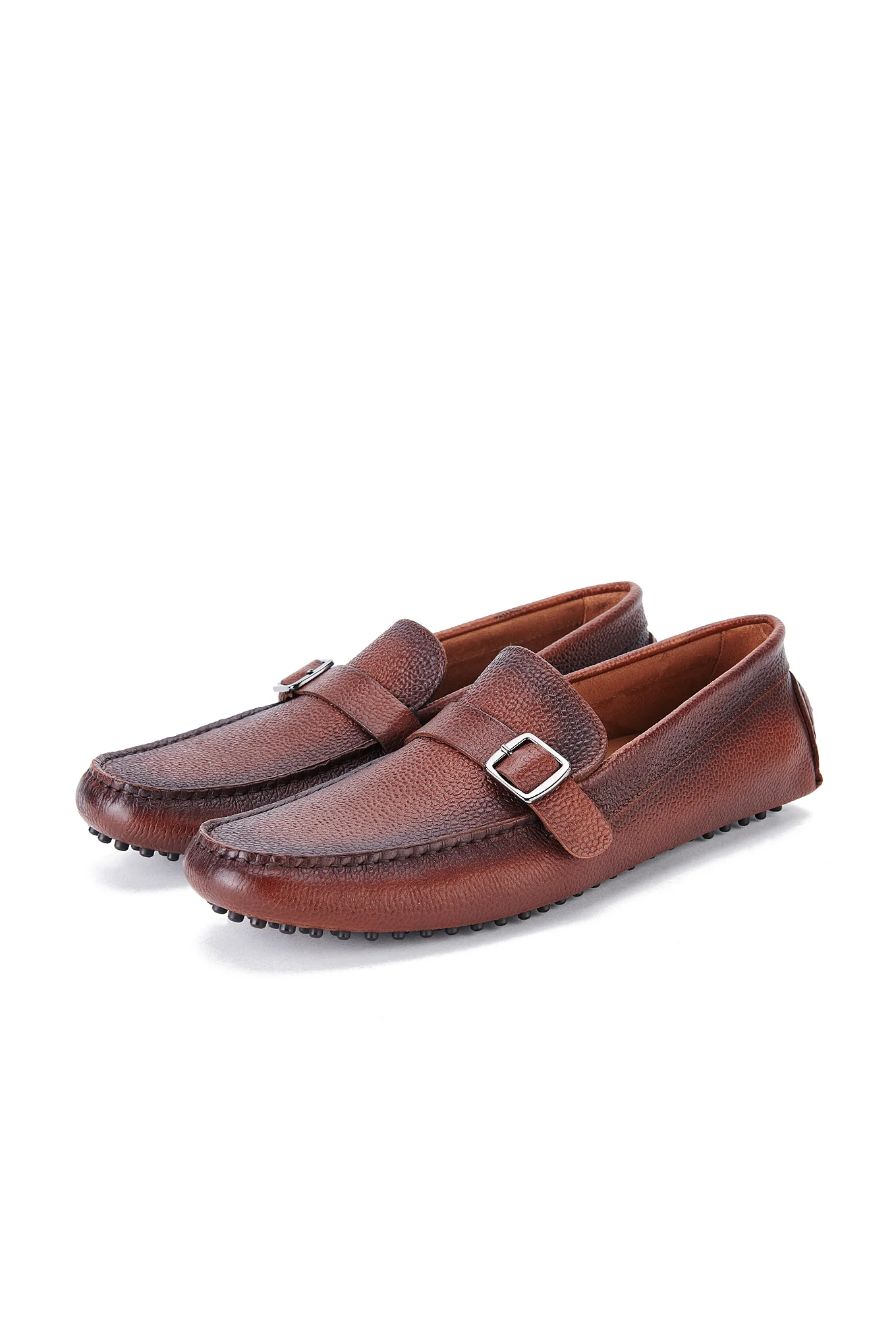 Men's Drivers Shoes in Genuine Leather - Image 2