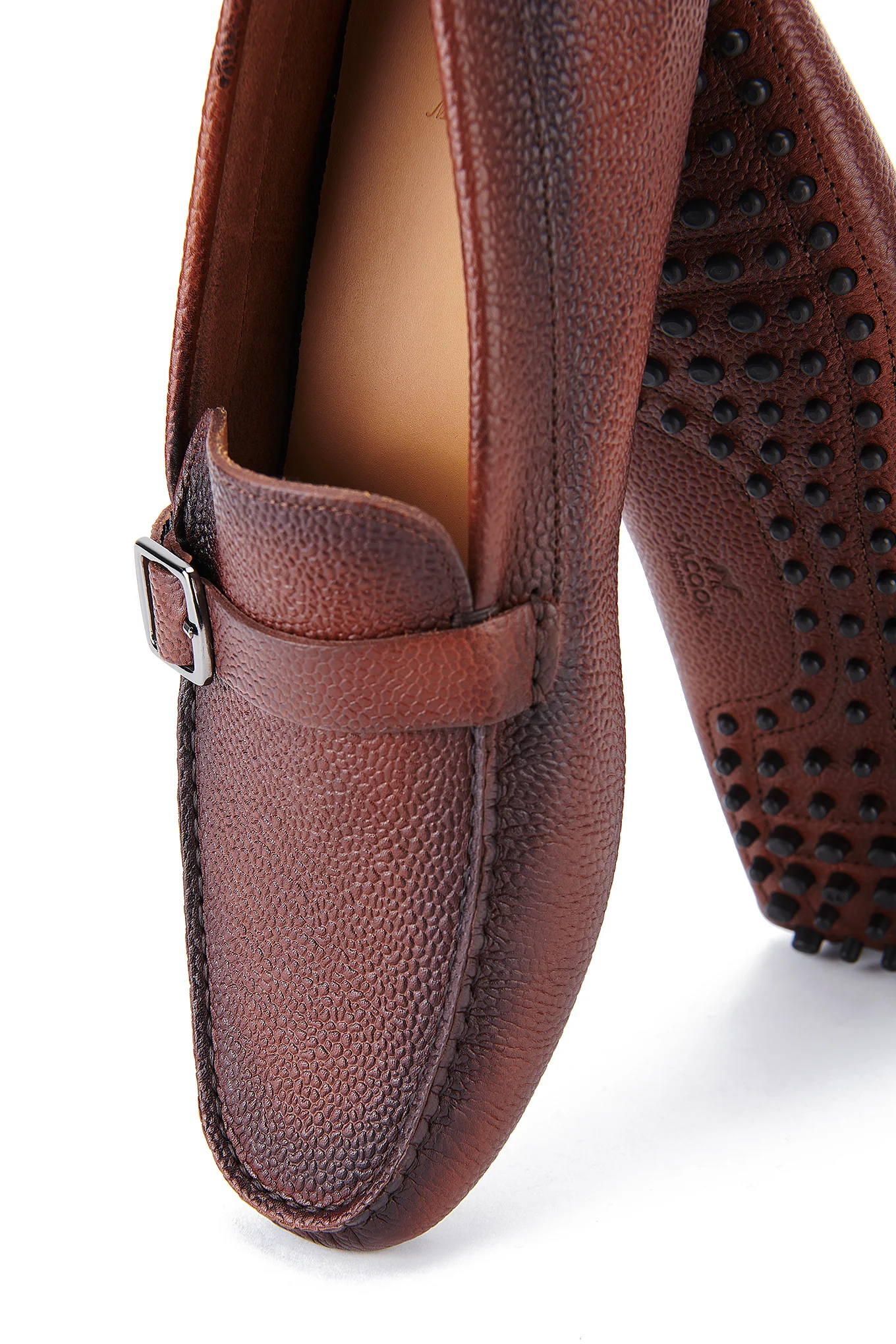 Men's Drivers Shoes in Genuine Leather - Image 4