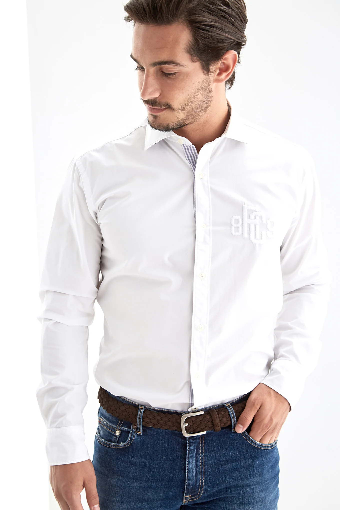 Men's Embroidered Shirt - Image 8
