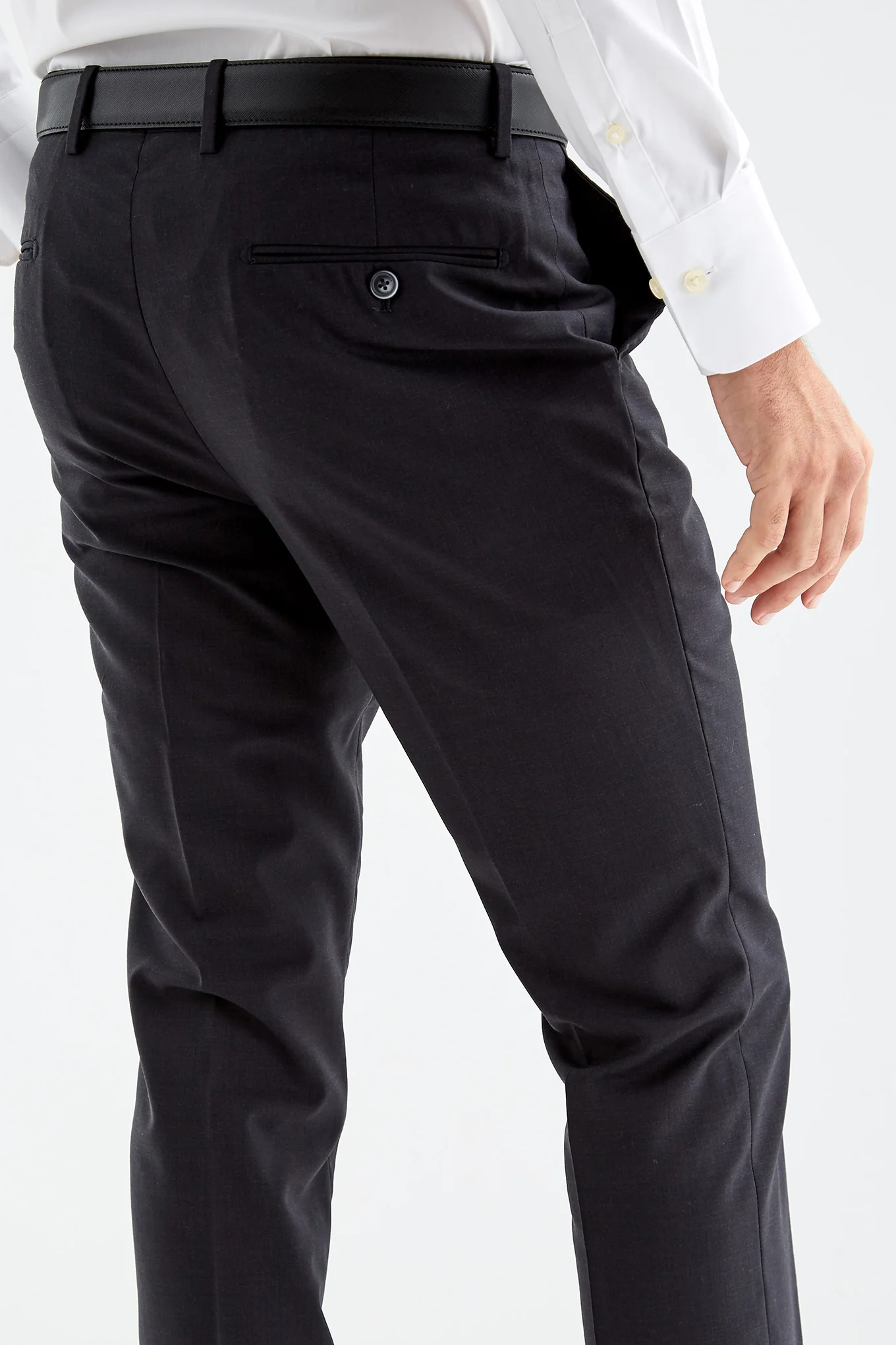 Men's False-Plain Classic Trousers - Image 3