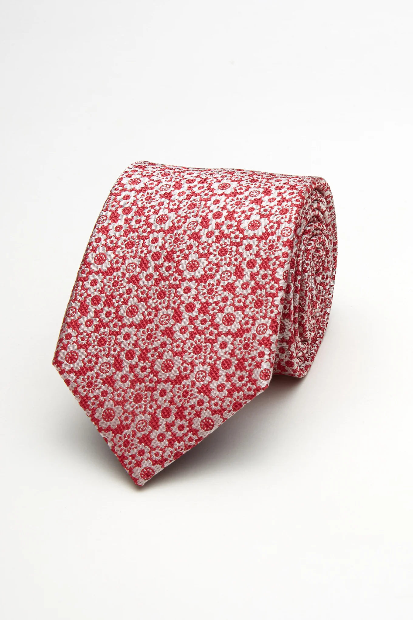 Men's Floral Pattern Tie - Image 3