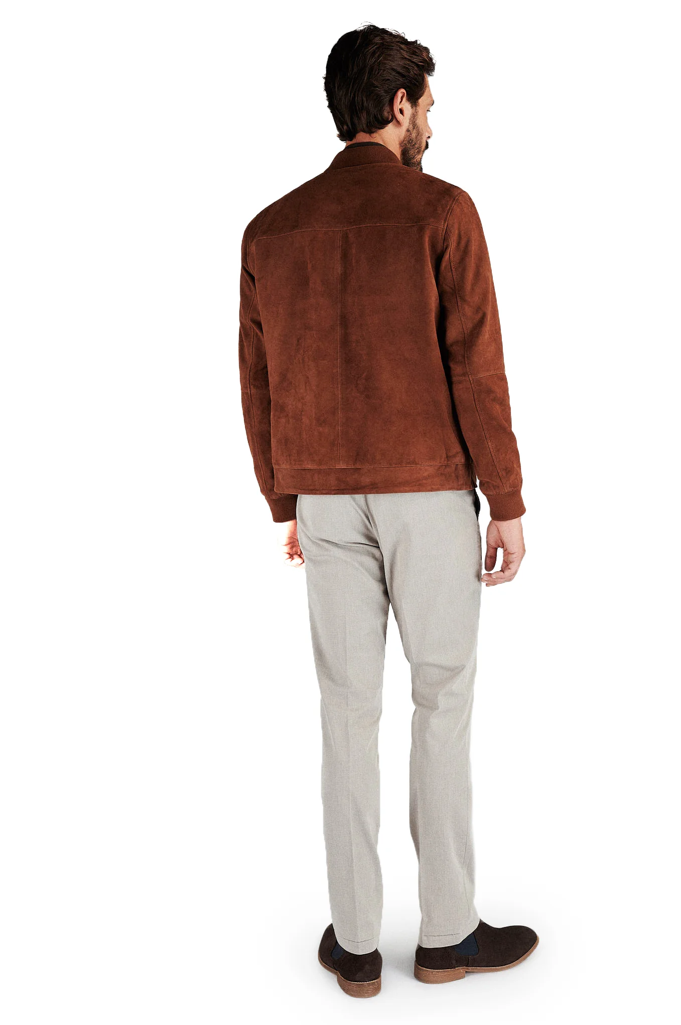 Men's Genuine Leather Casual Jacket - Image 3