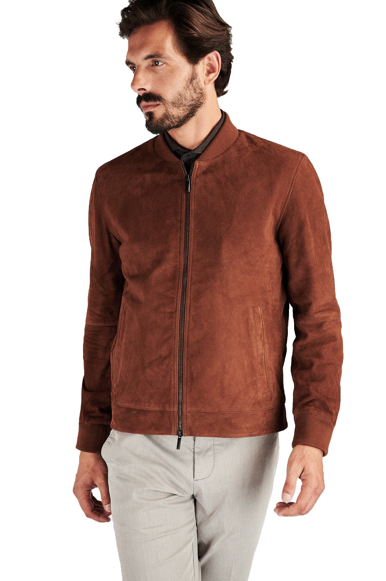 Men's Genuine Leather Casual Jacket - Image 6