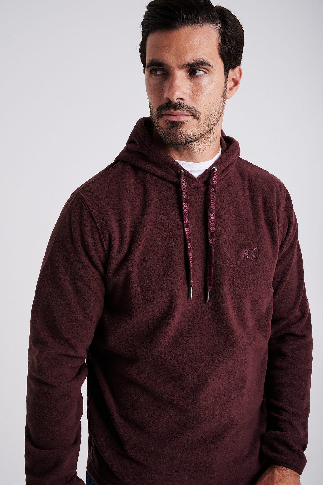 Men's hoody polar fleece - Image 2