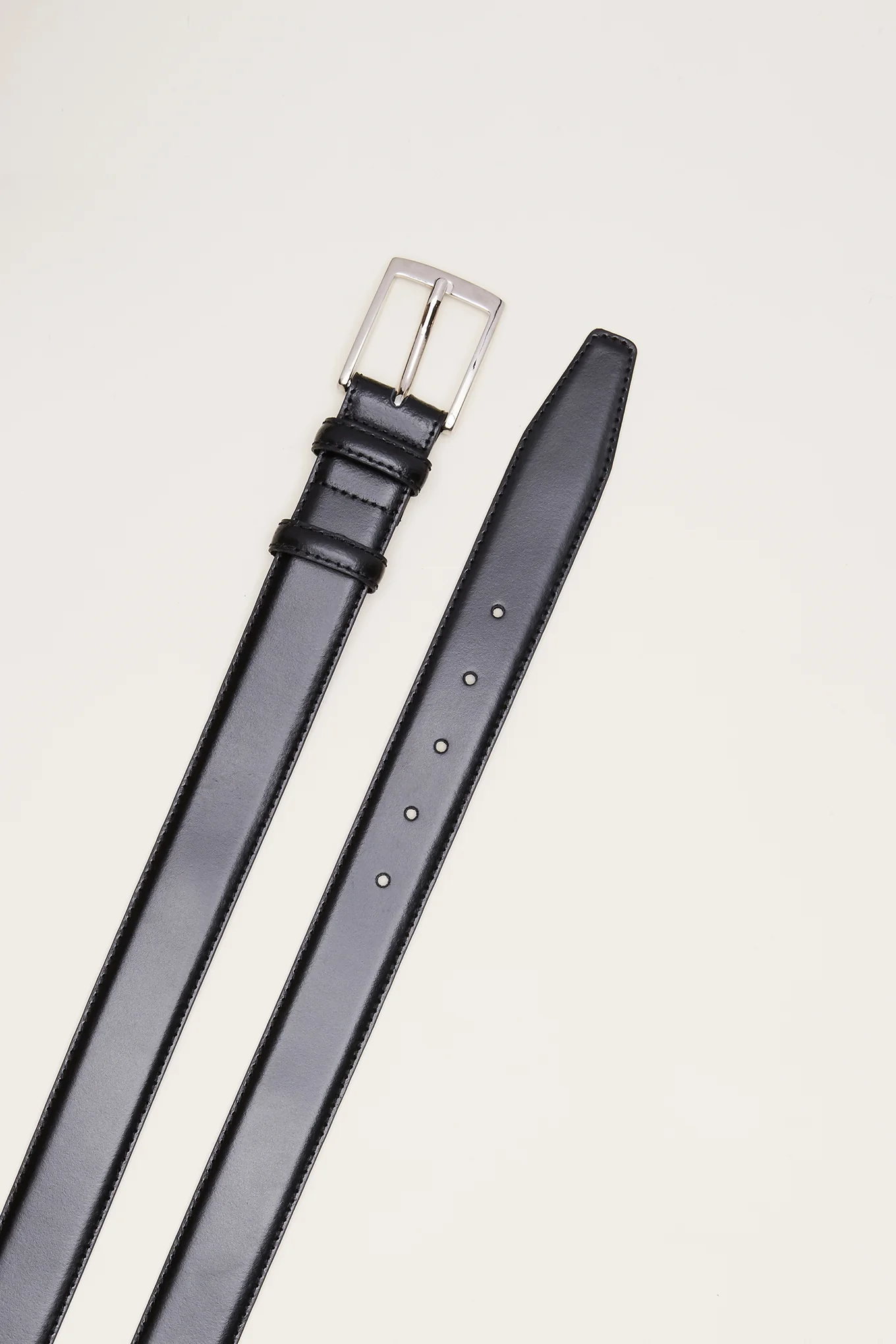 Men's Leather Classic Belt - Image 2