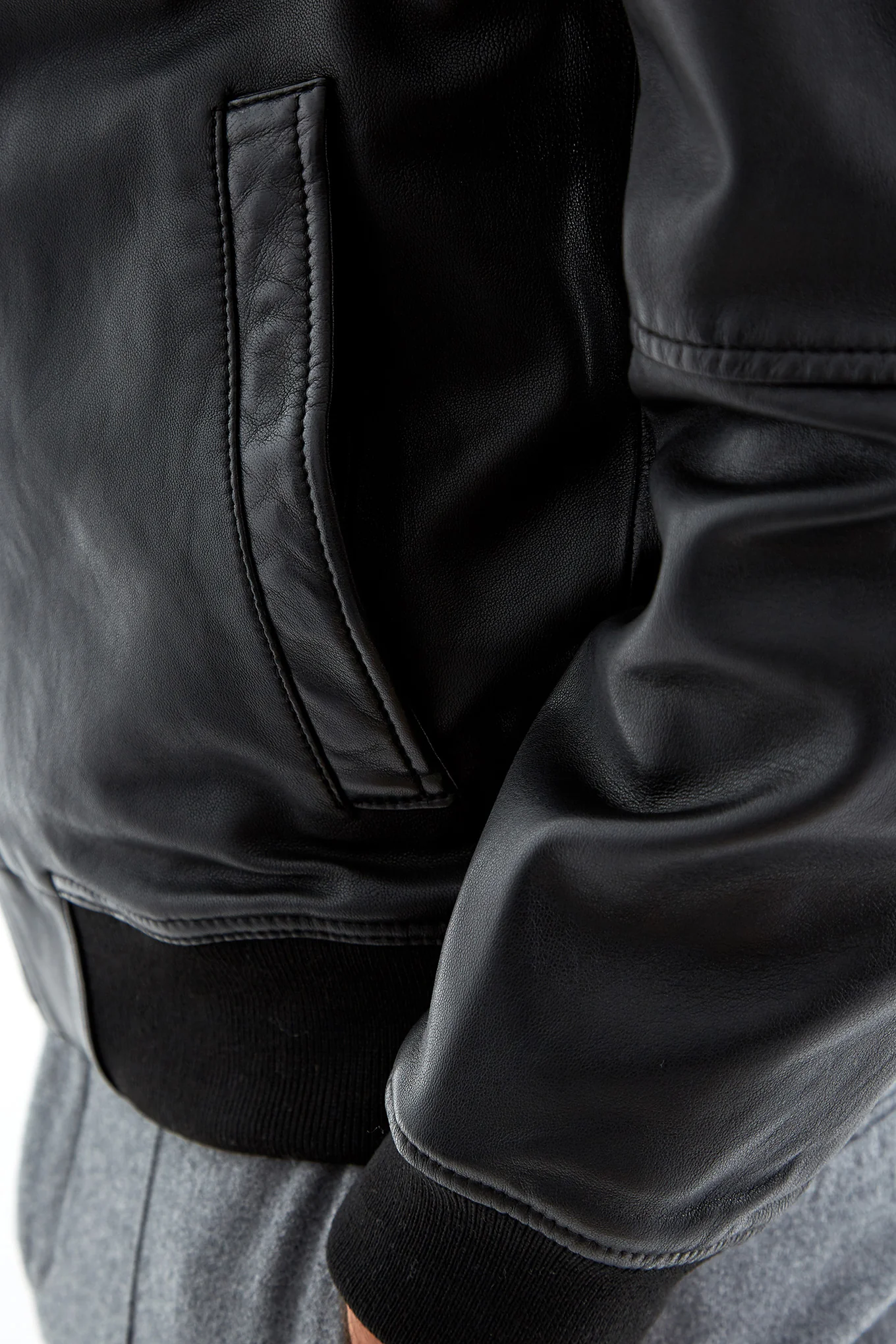 Men's Leather Jacket - Image 5