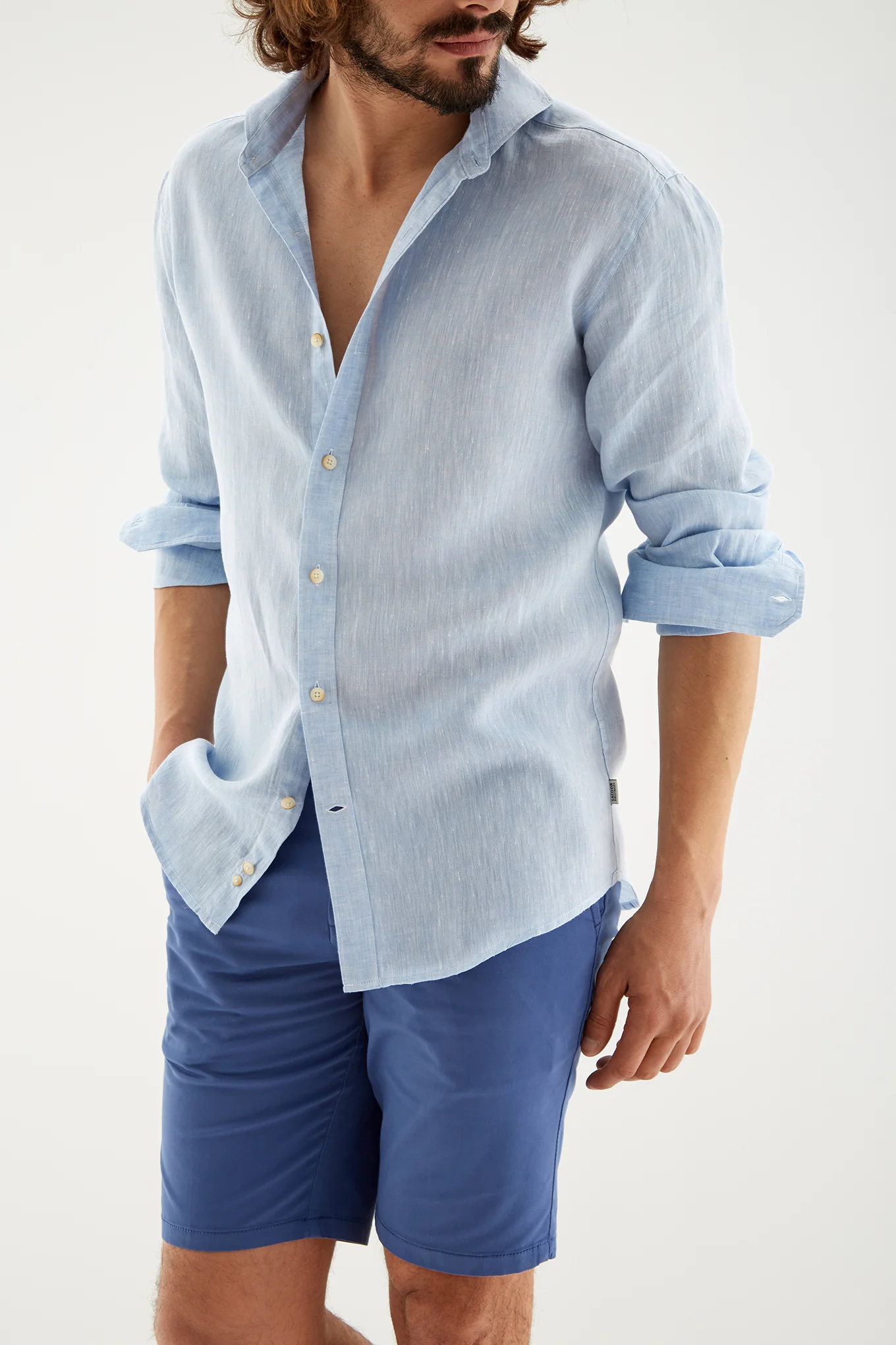 Men's Linen Sports Shirt - Image 2