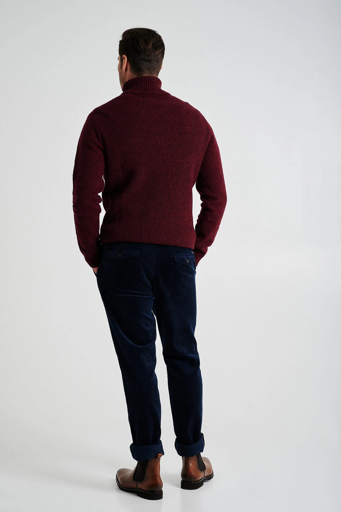 Men's long sleeve turtle neck sweater - Image 6