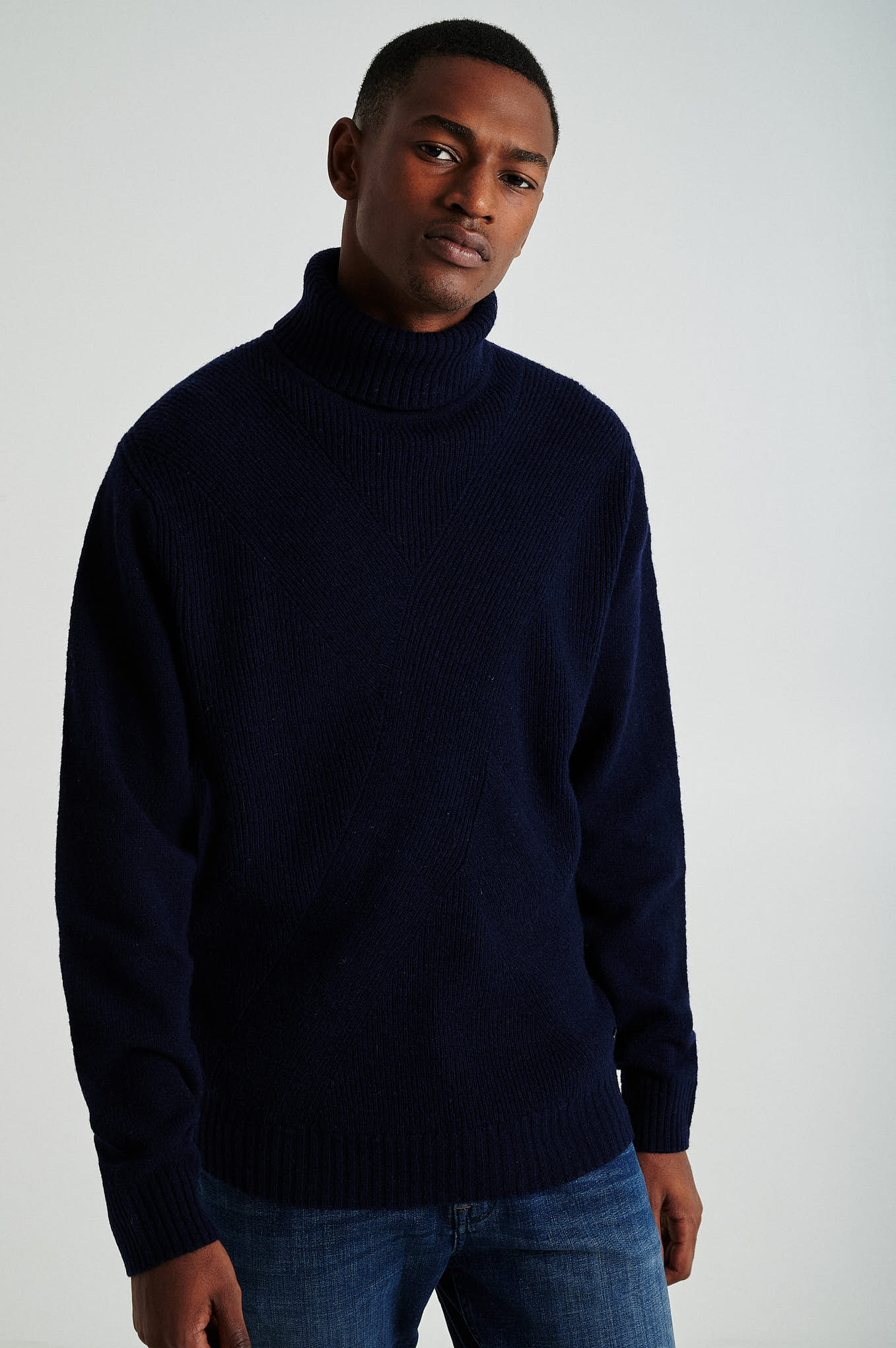 Men's long sleeve turtle neck sweater - Image 7